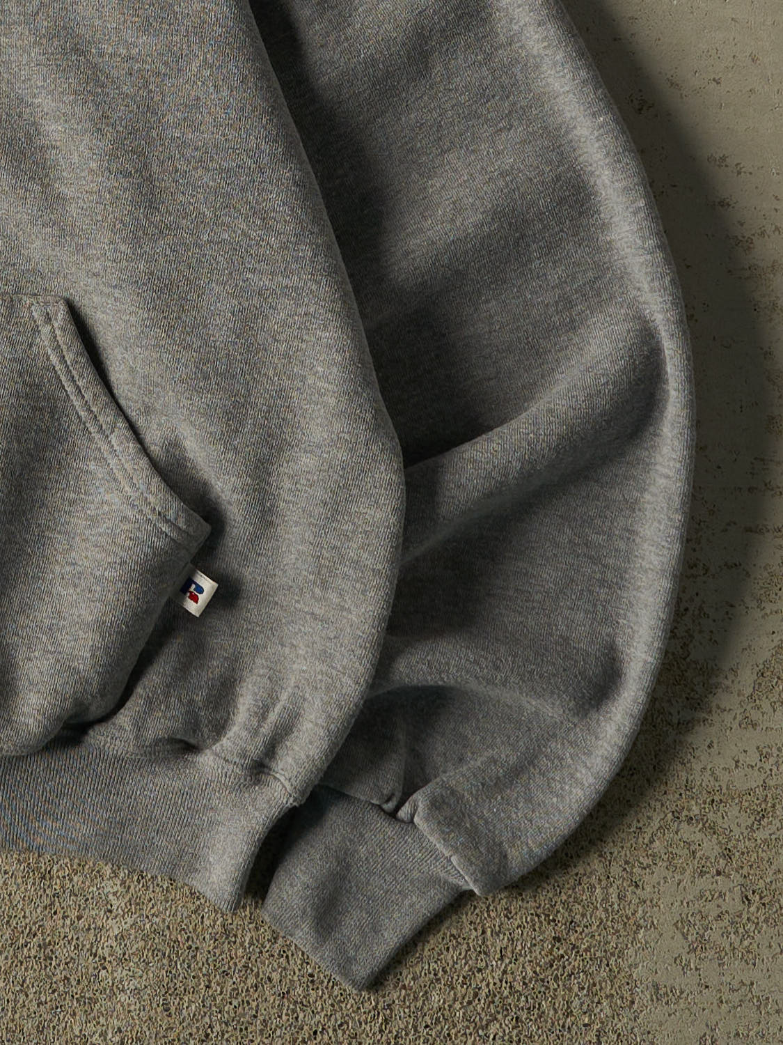 Vintage 90s Grey Russell Athletic DW Hoodie (S/M)