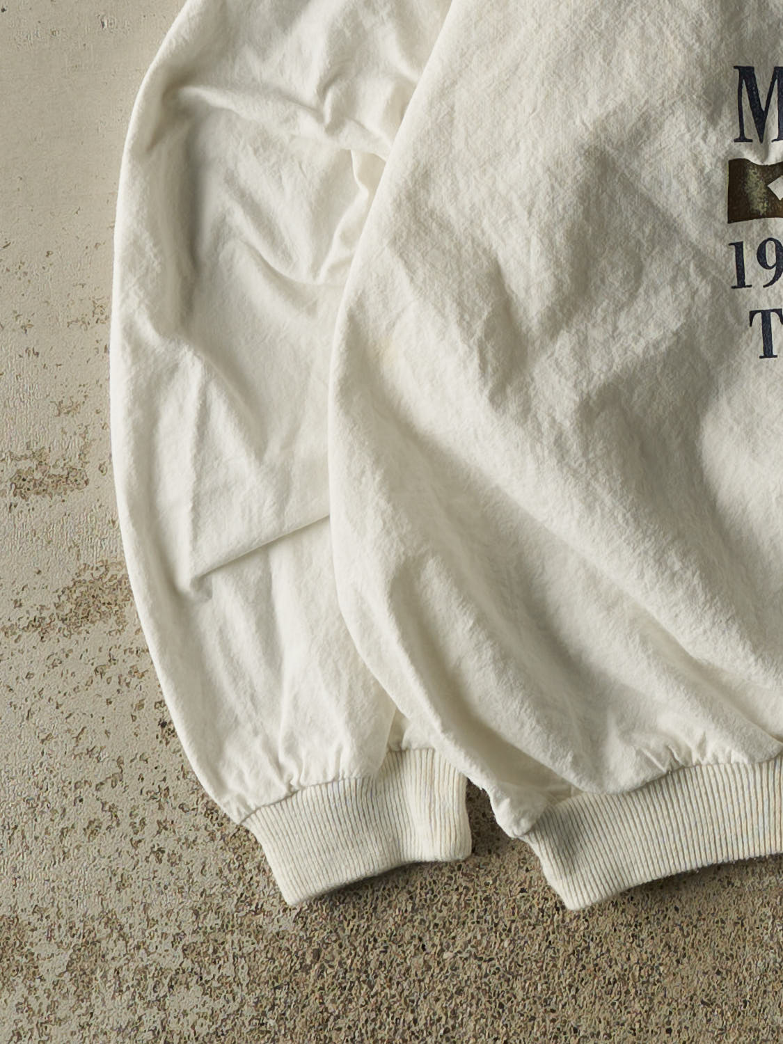 Vintage 92' White Marine Drive Golf Club Lightweight Crewneck (M/L)