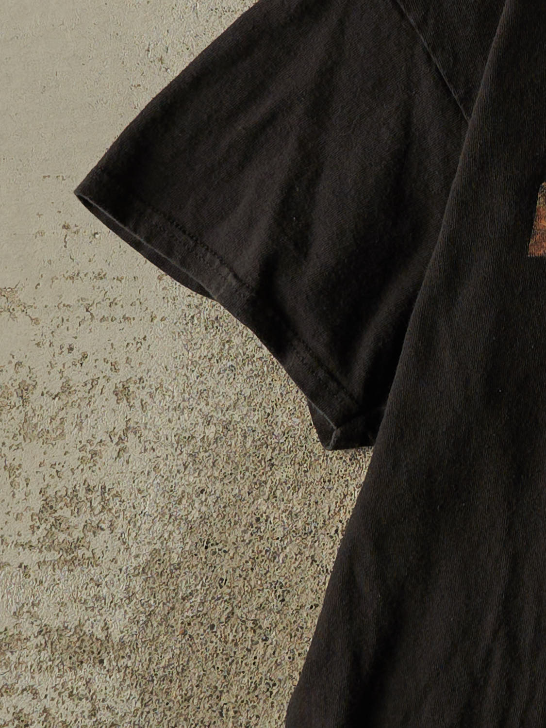 Vintage Y2K Black Mossy Oak Logo Tee (M)