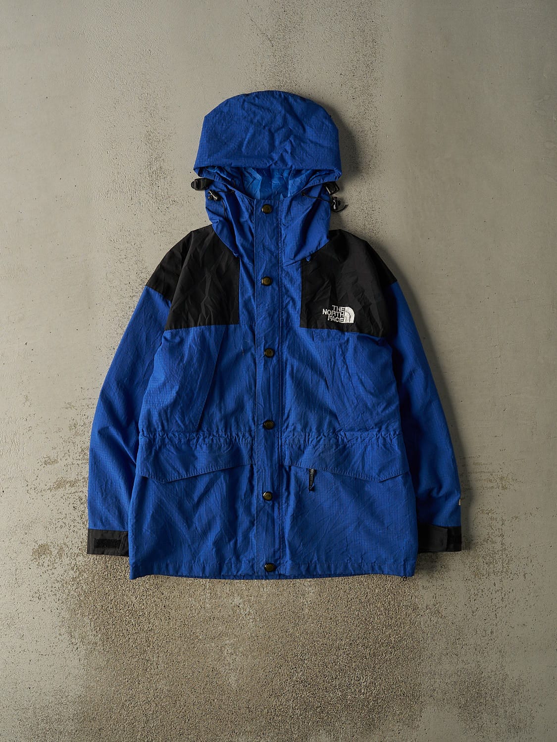 Vintage 90s Blue The North Face Gore-Tex Lightweight Jacket (L/XL)