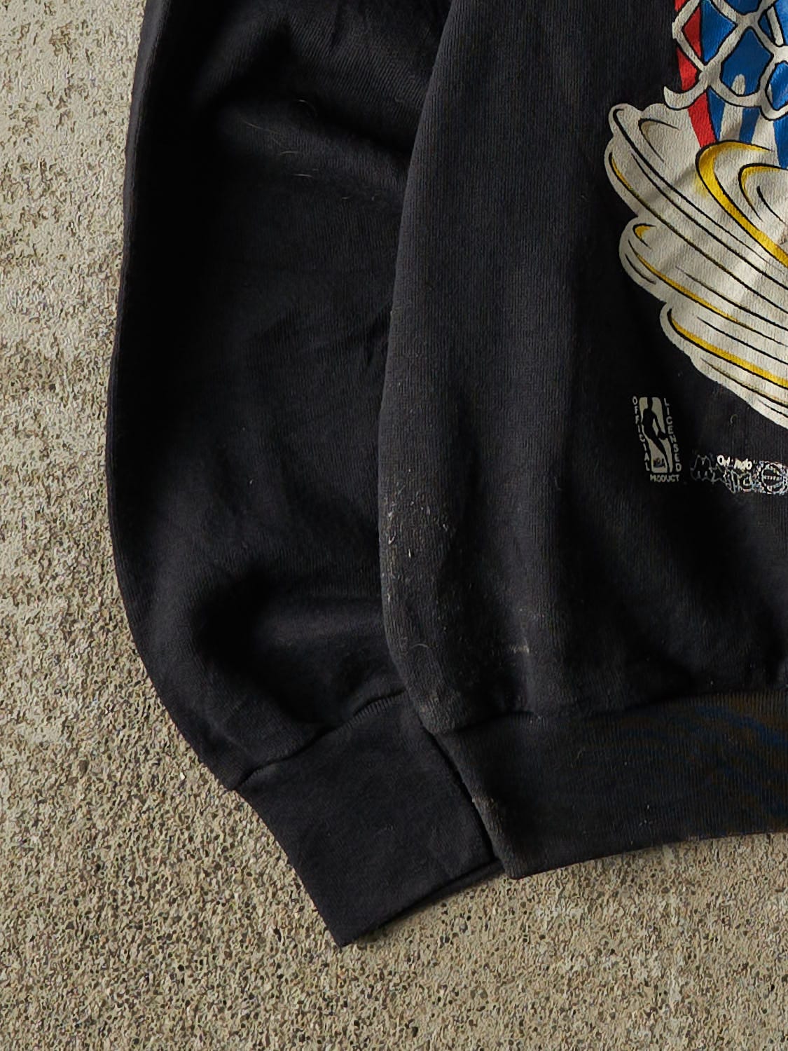 Vintage 93' Black Orlando Magic x Looney Tunes Crewneck (M)