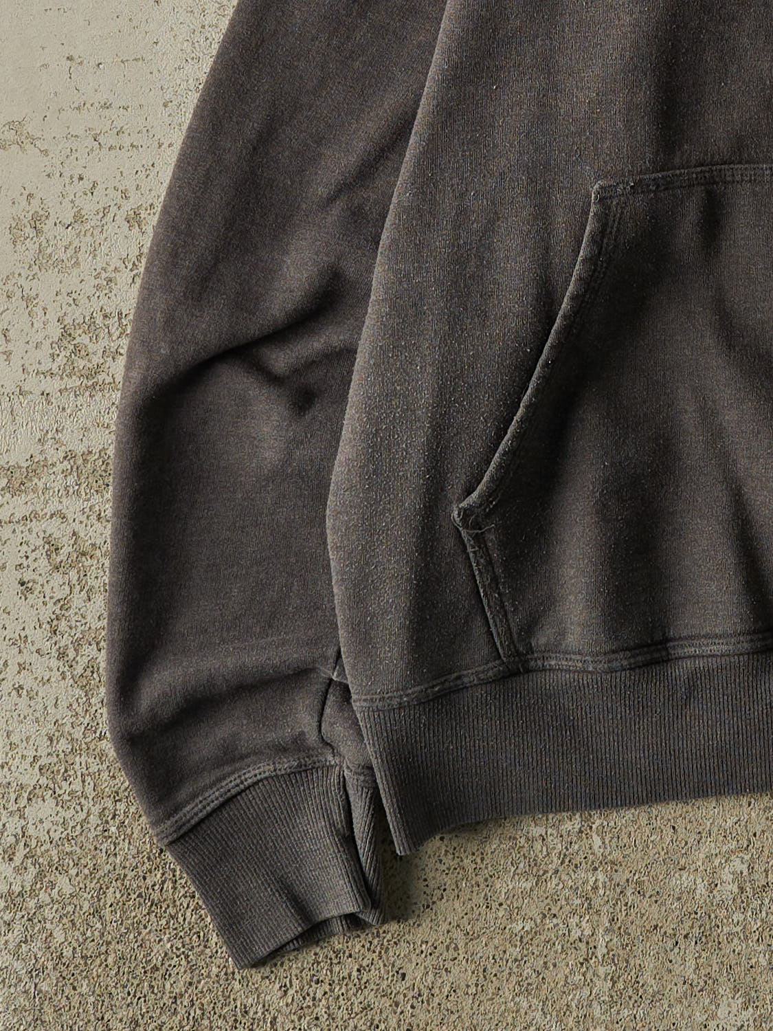 Vintage Y2K Charcoal Grey Champion Embroidered Hoodie (M/L)