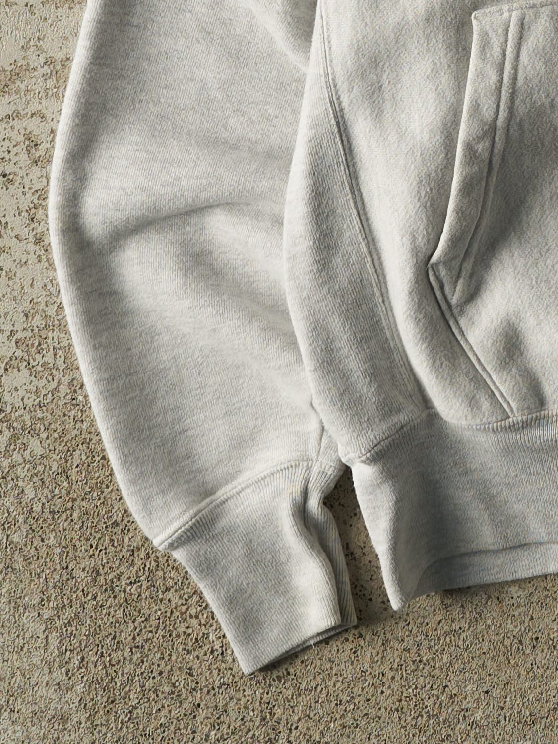 Vintage 90s Heather Grey Champion Reverse Weave Harvard University Hoodie (S/M)