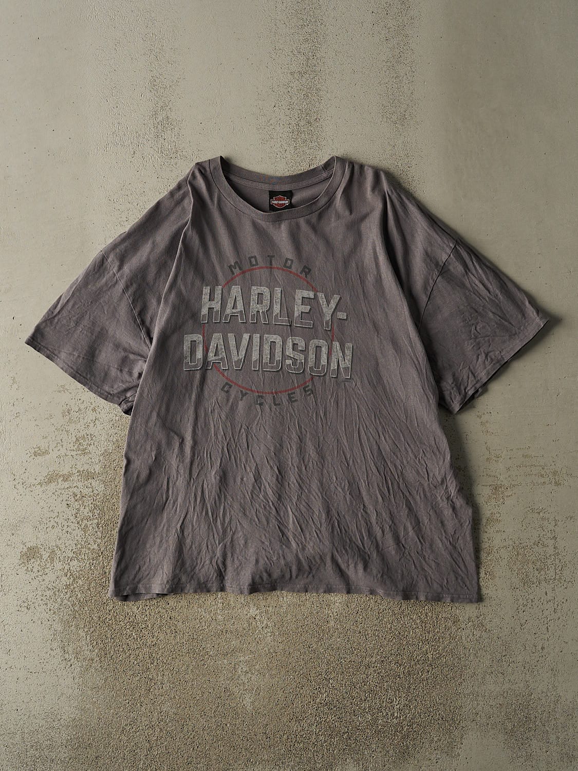 Vintage 10' Charcoal Grey Harley Davidson Wisconsin Tee (XXL/XXXL)