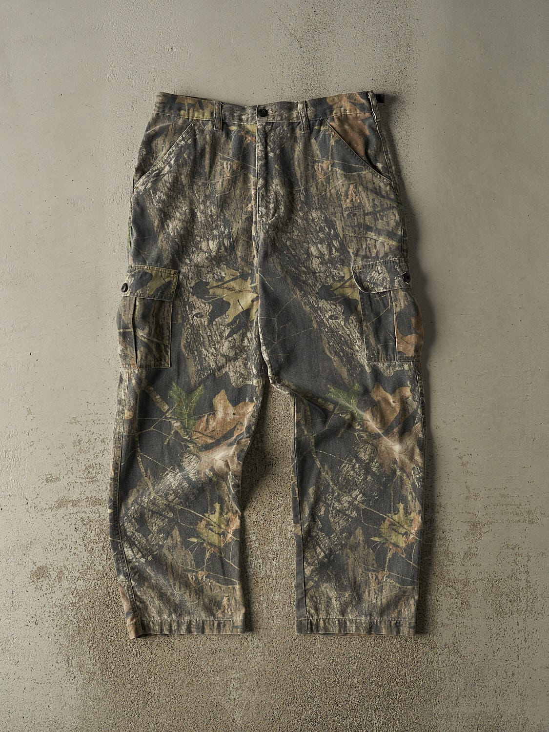 Vintage 90s Camo Mossy Oak Cargo Pants (33x31)