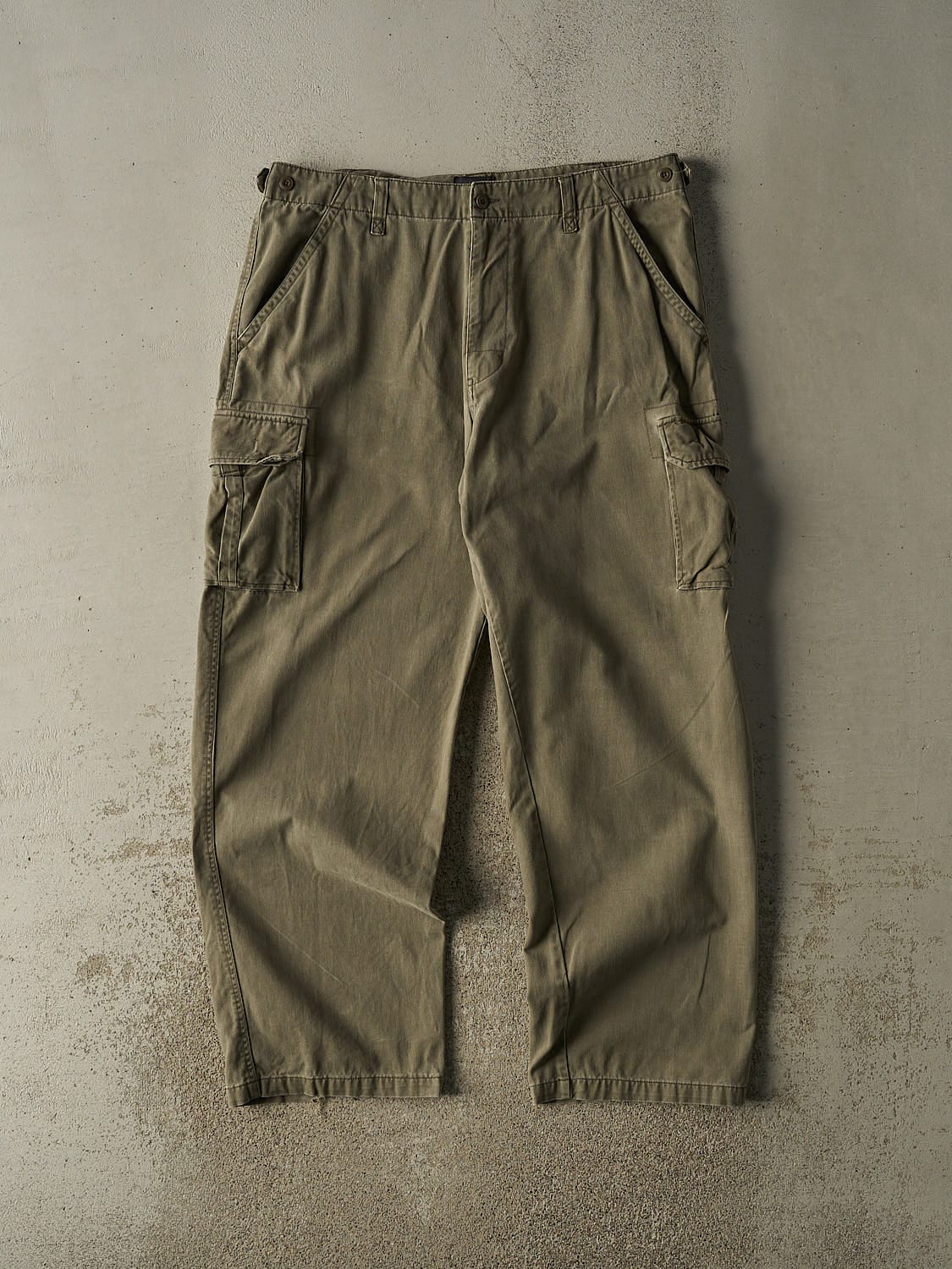 Vintage 90s Green Global Mind Cargo Pants (37x32)