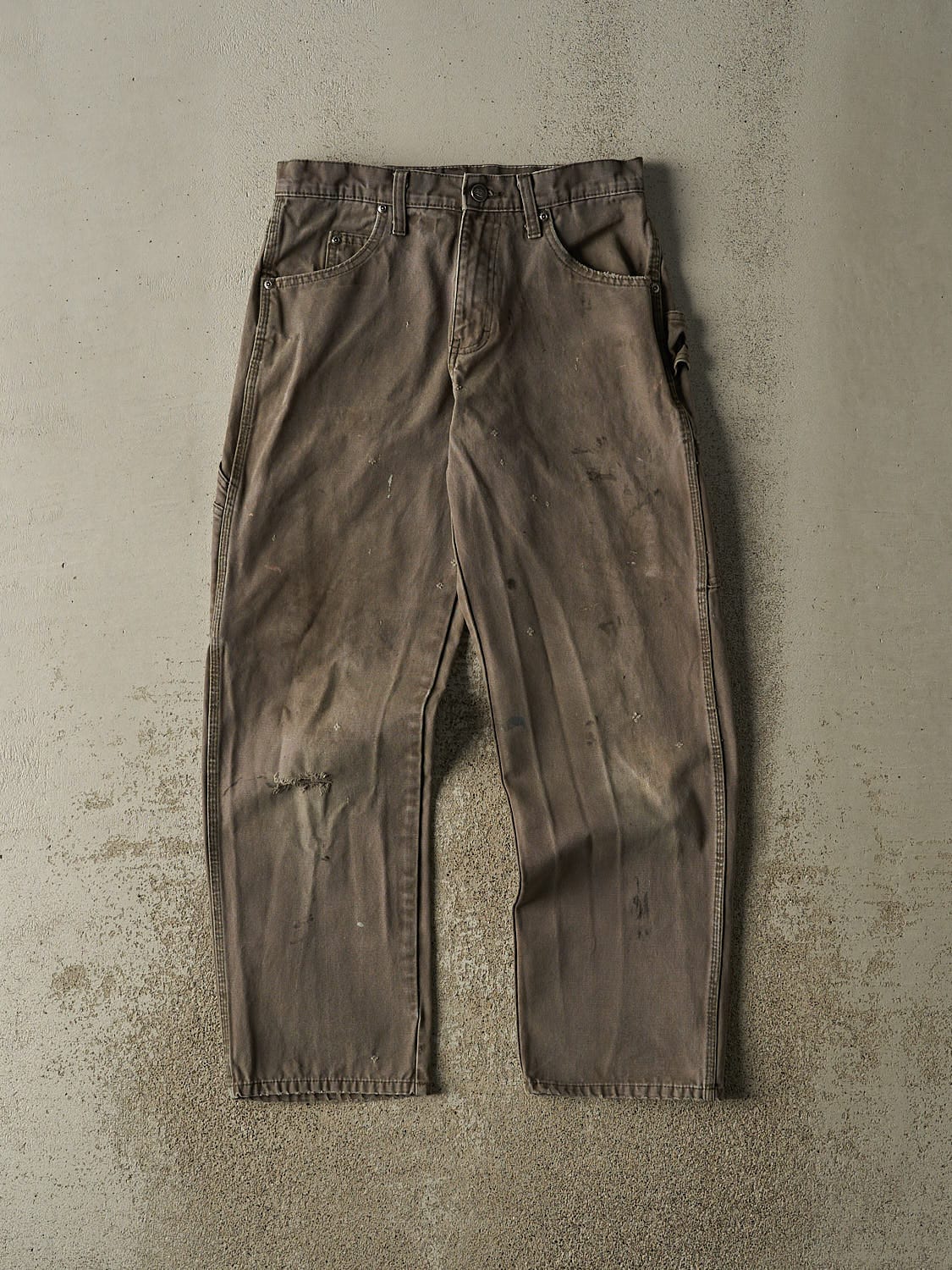 Vintage 90s Green Dickies Carpenter Work Pants (29x29)