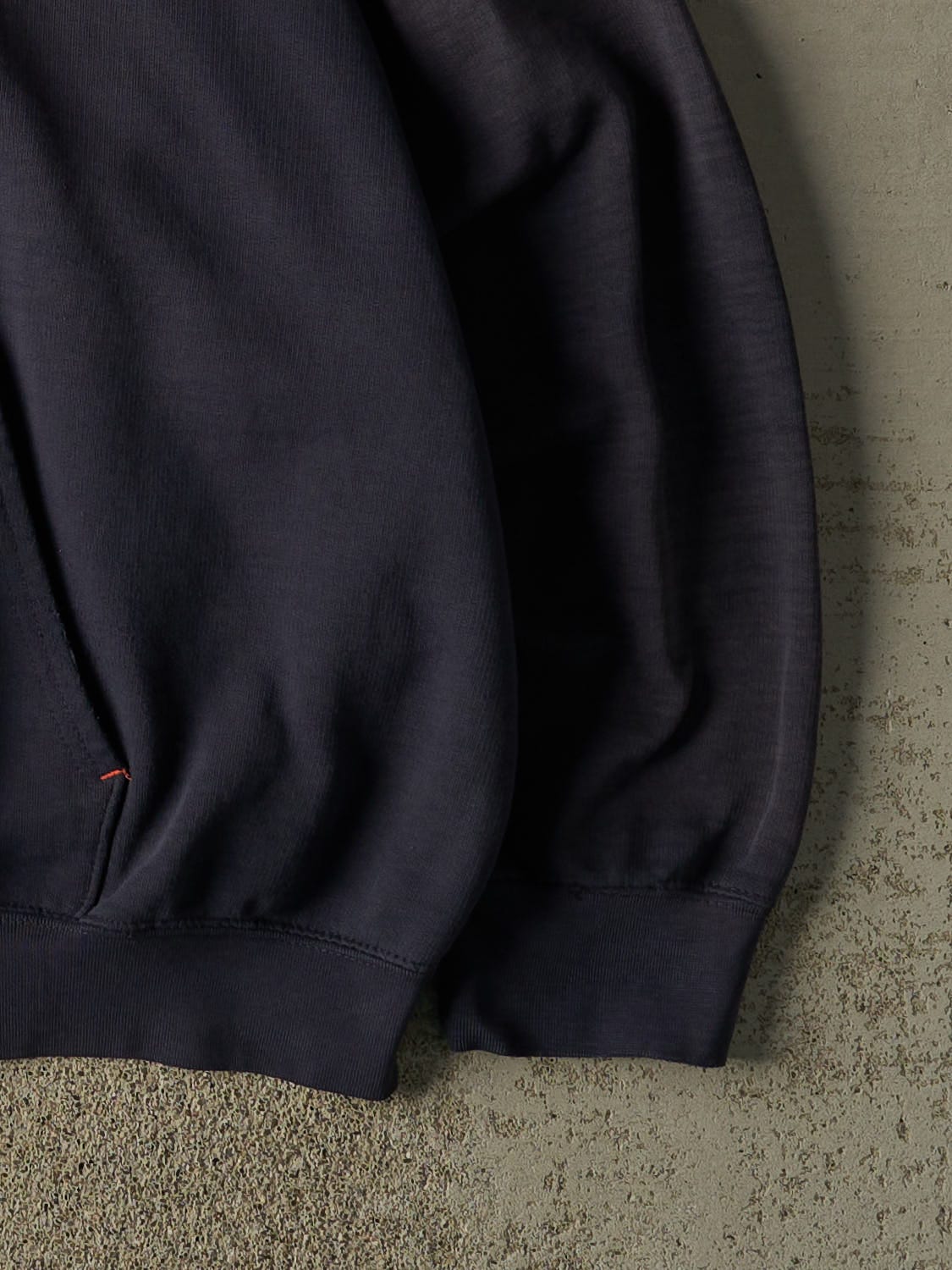 Vintage Y2K Navy Blue Chicago Bears Zip Up Hoodie (XXL)