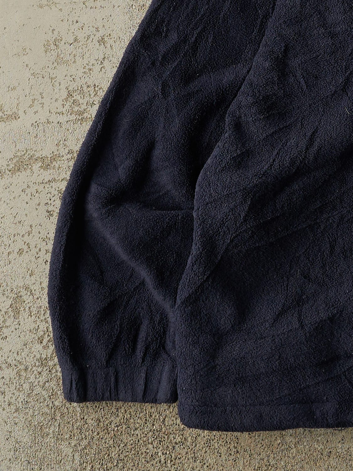 Vintage 90s Navy Blue Reebok Quarter Zip Fleece (XL/XXL)