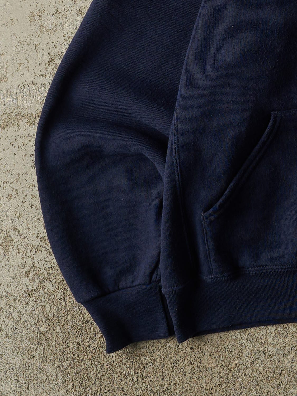 Vintage Y2K Navy Blue Russell Athletic Victoria Fire Rescue Hoodie (M/L)