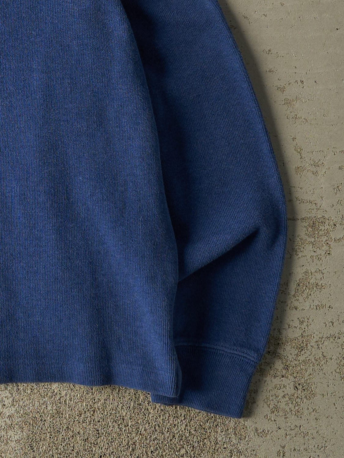 Vintage Y2K Blue Polo Quarter Zip Knit (S/M)