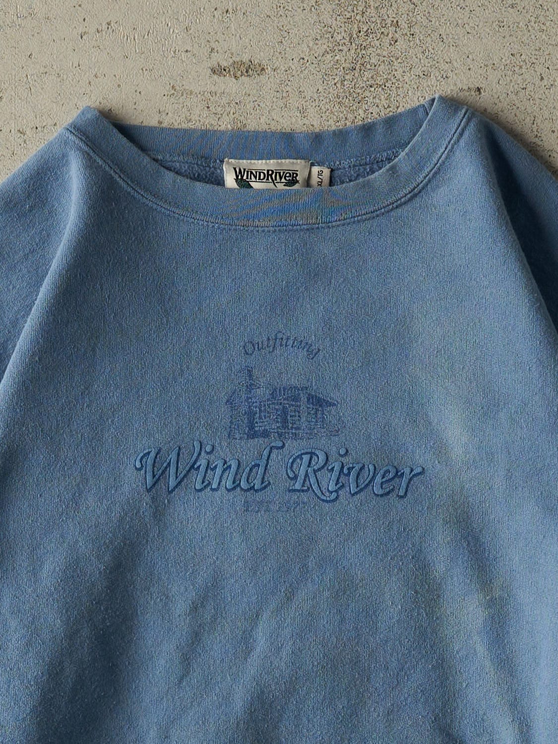 Vintage 90s Blue Wind River Crewneck (S/M)