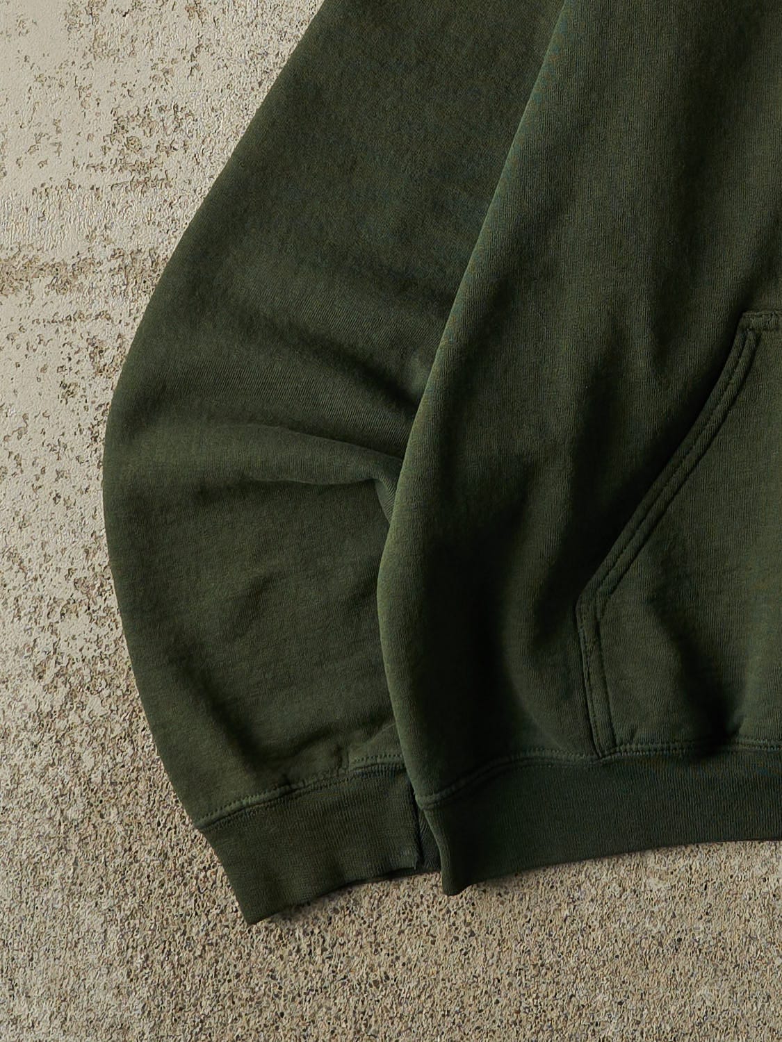 Vintage Y2K Green Normandeau Hoodie (XS/S)