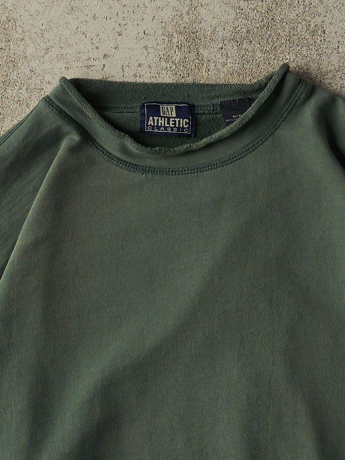 Vintage 90s Green Gap Athletic Lightweight Crewneck (S/M)