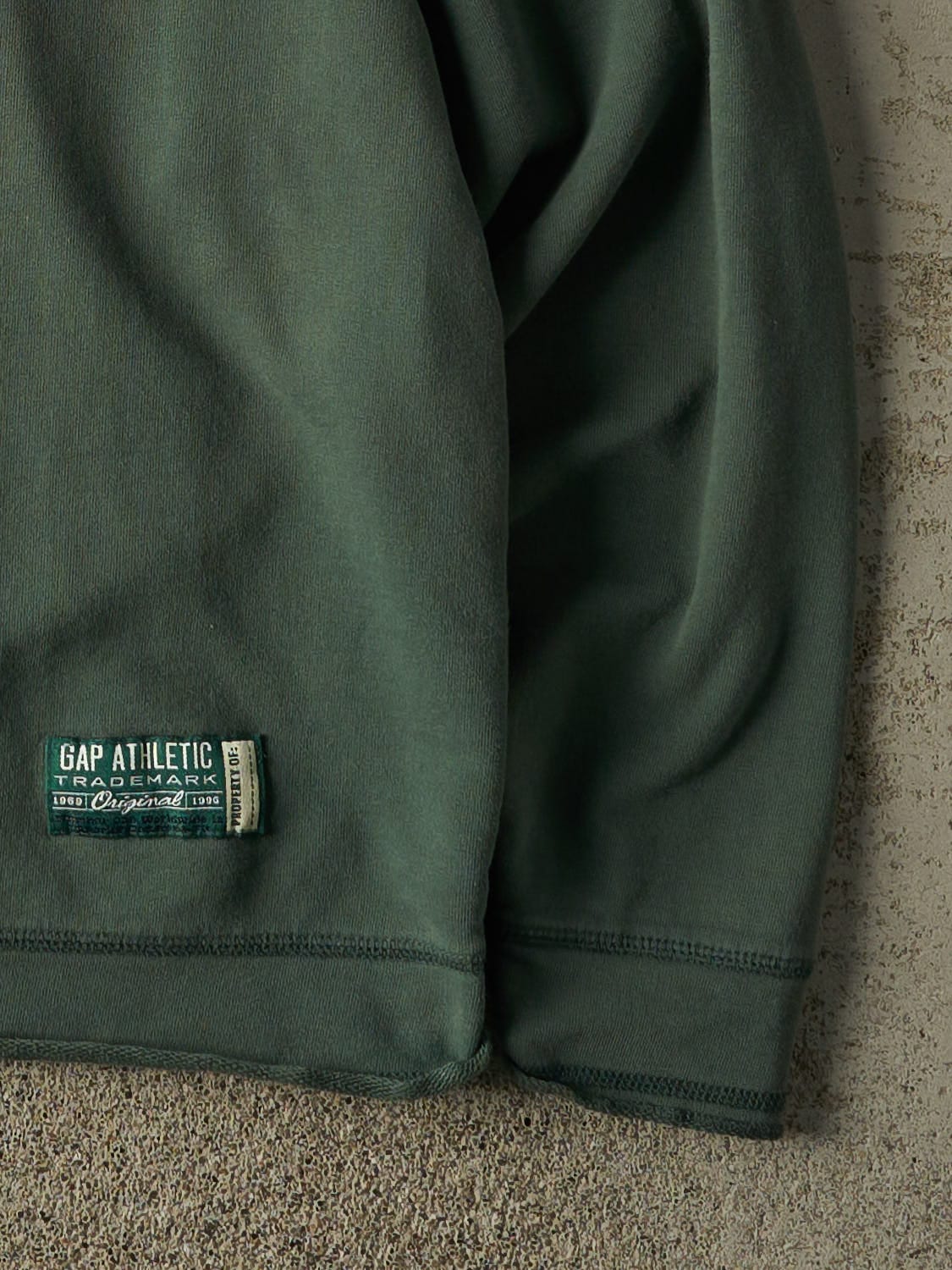 Vintage 90s Green Gap Athletic Lightweight Crewneck (S/M)