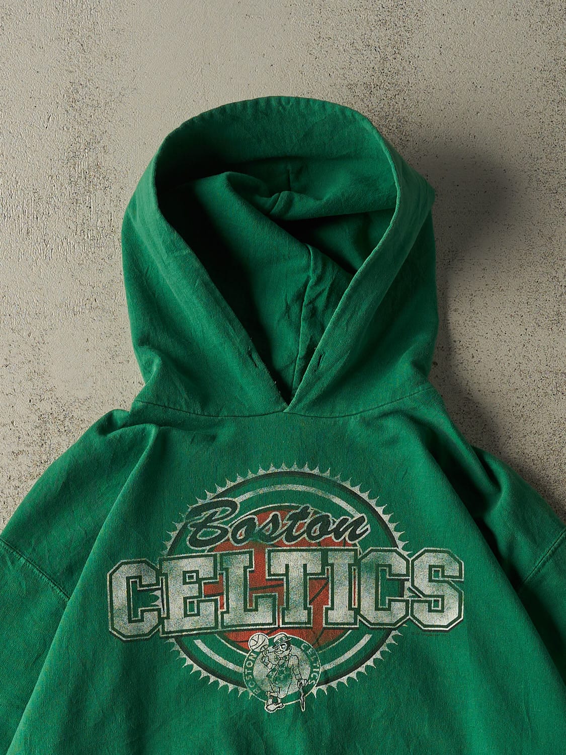 Vintage Y2K Green Boston Celtics Hoodie (XL)