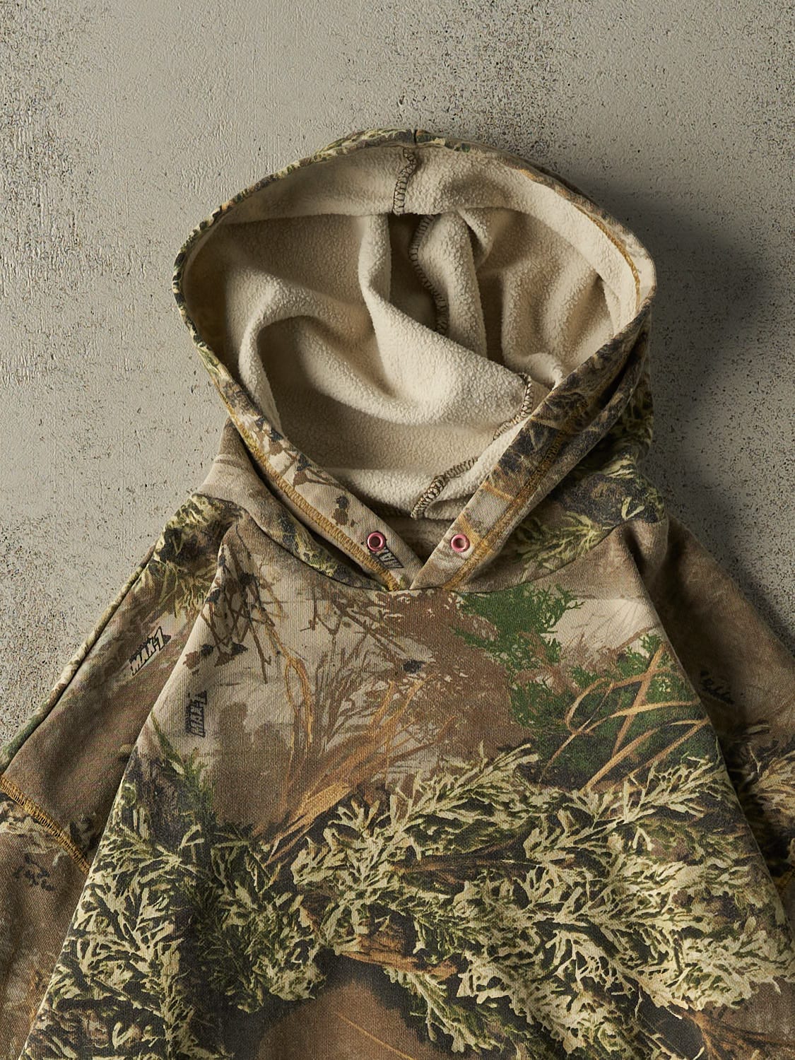 Vintage Y2K Camo Max-1 Hoodie (L/XL)