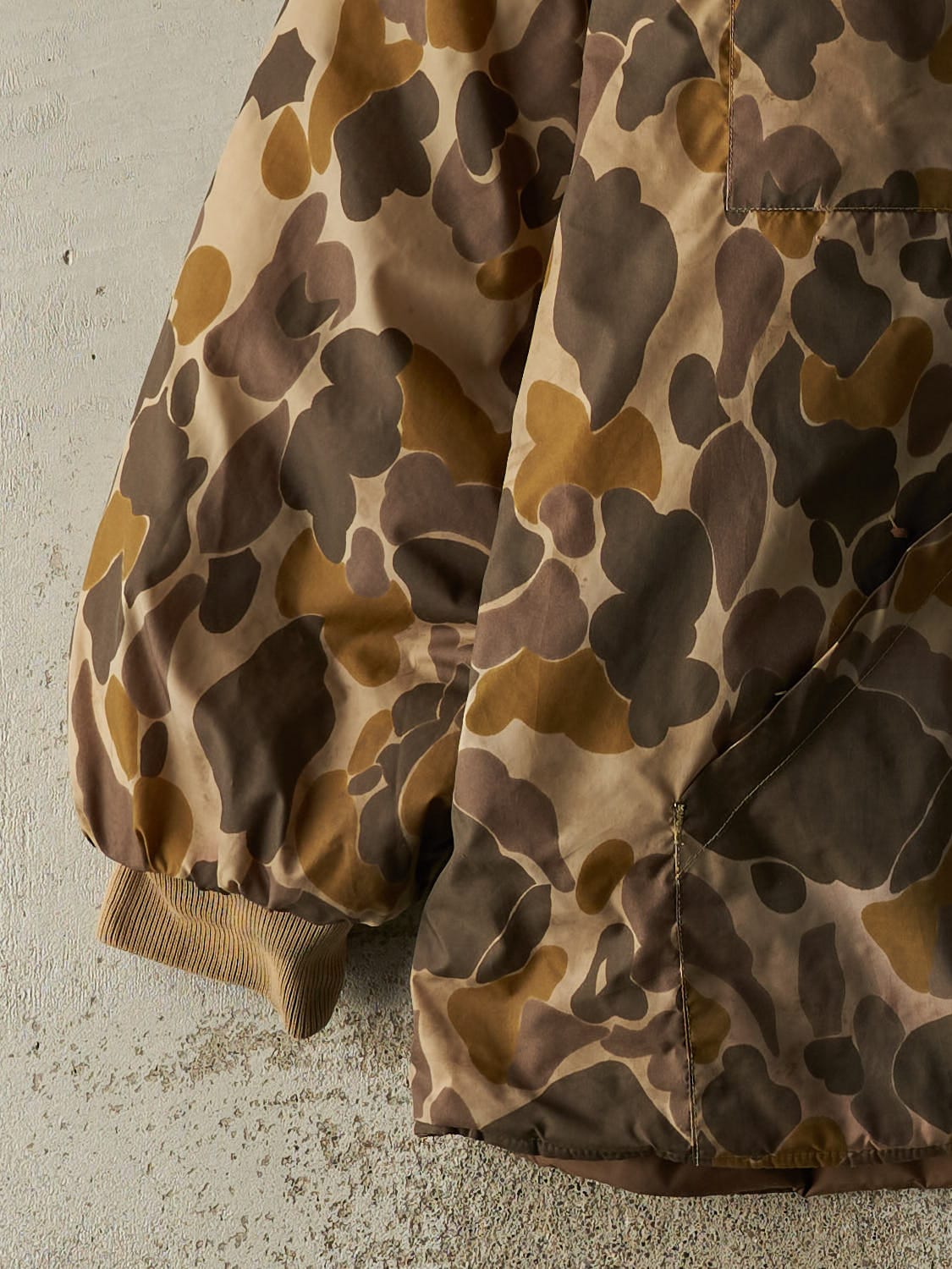 Vintage 90s Camo Duck Camo Nylon Jacket (XXL)
