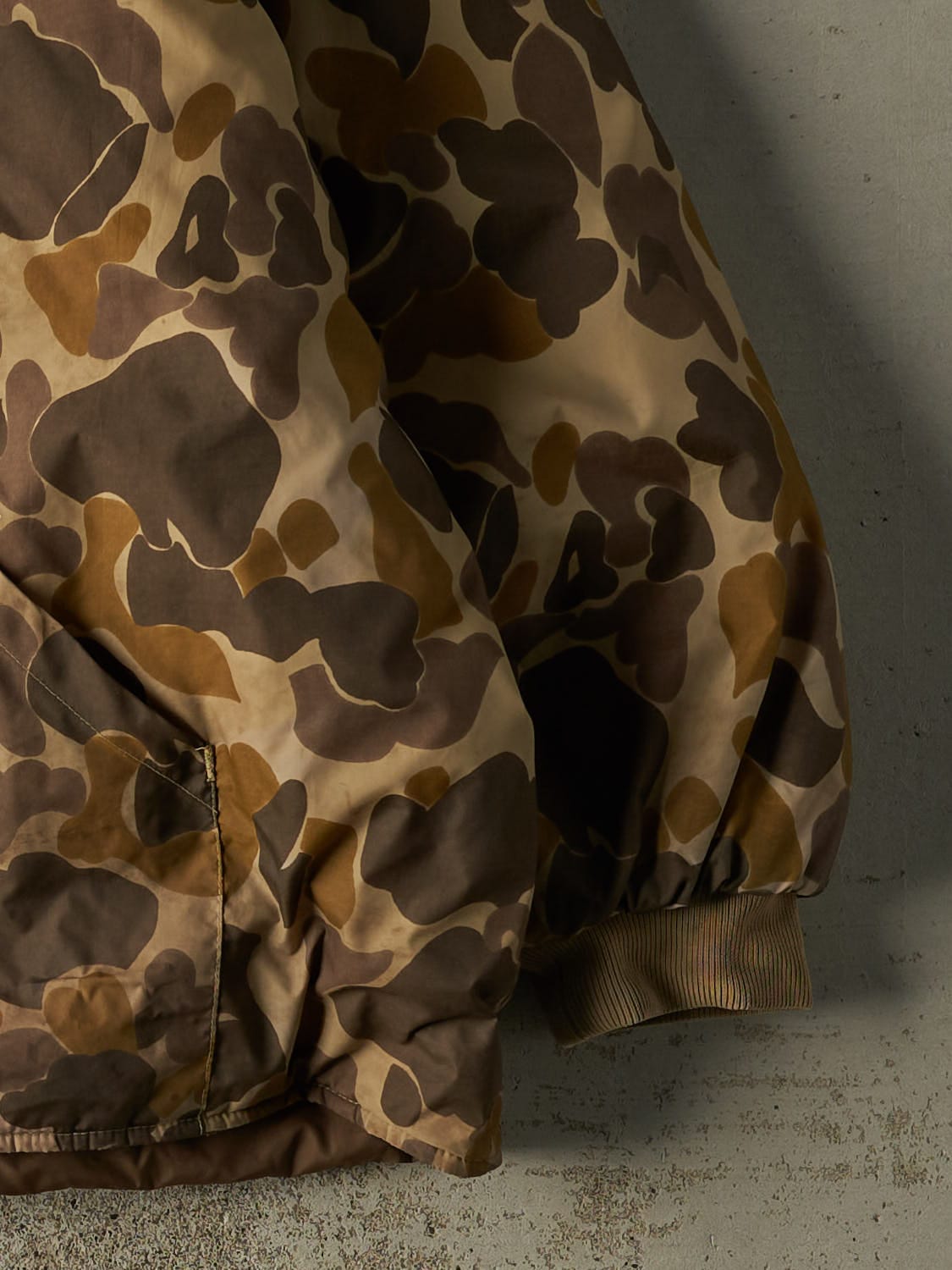 Vintage 90s Camo Duck Camo Nylon Jacket (XXL)