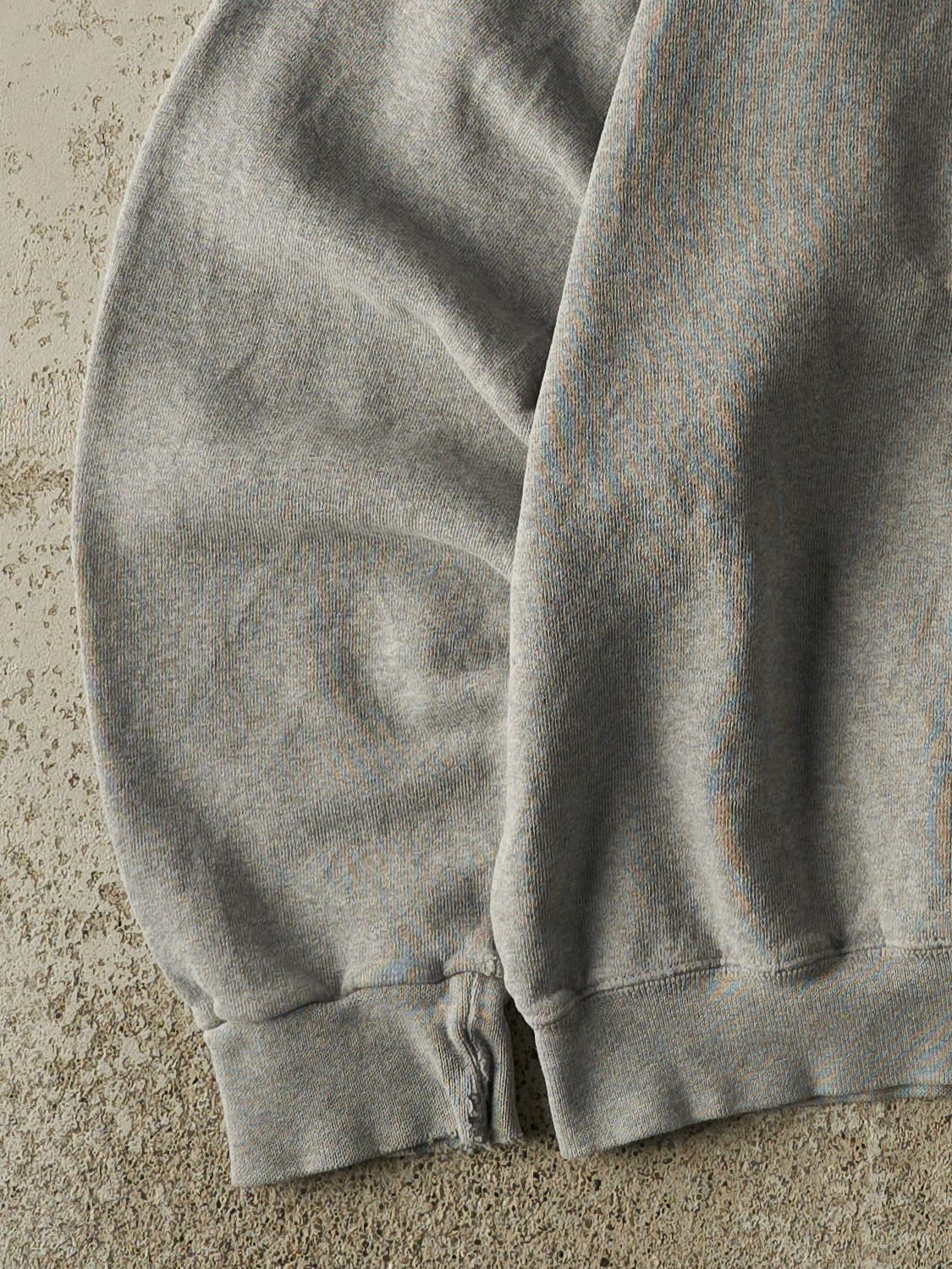 Vintage Y2K Grey Adidas Embroidered Crewneck (S/M)