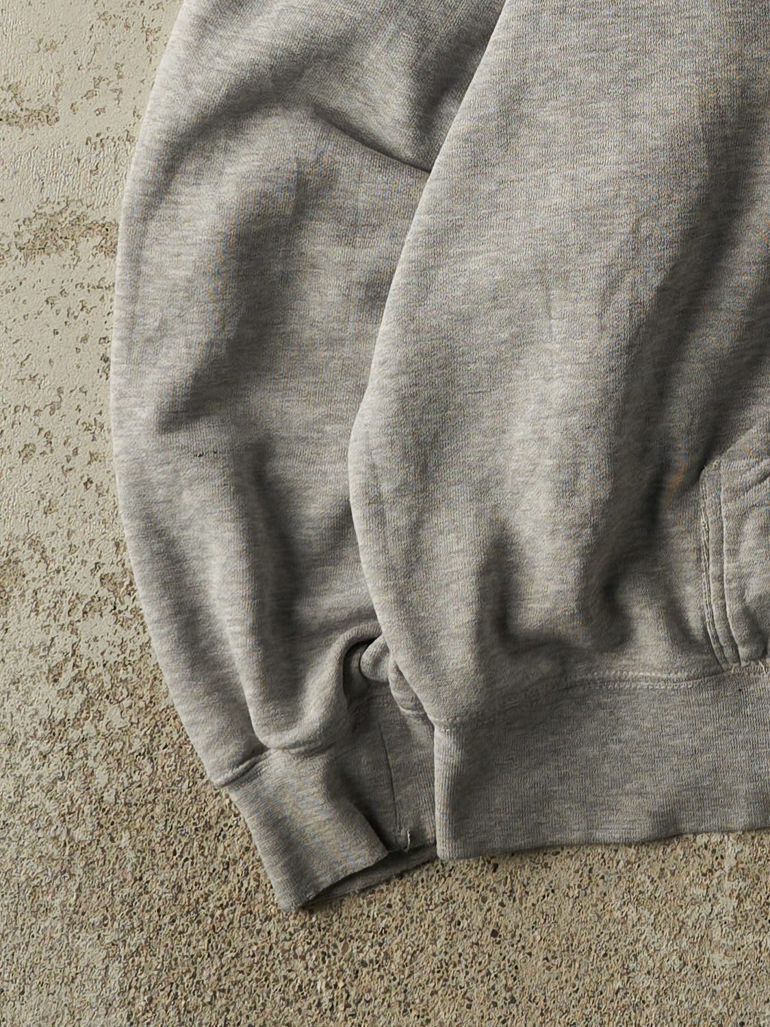 Vintage Y2K Grey Nike Middle Swoosh Army Hoodie (XXL)