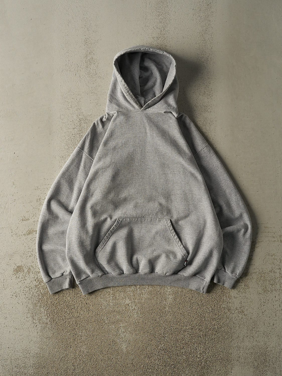 Vintage 90s Grey Blank Hoodie (L/XL)