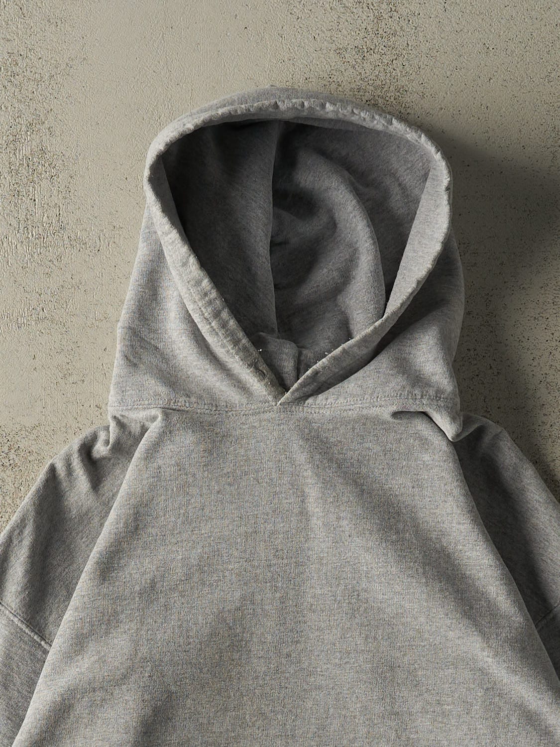 Vintage 90s Grey Blank Hoodie (L/XL)