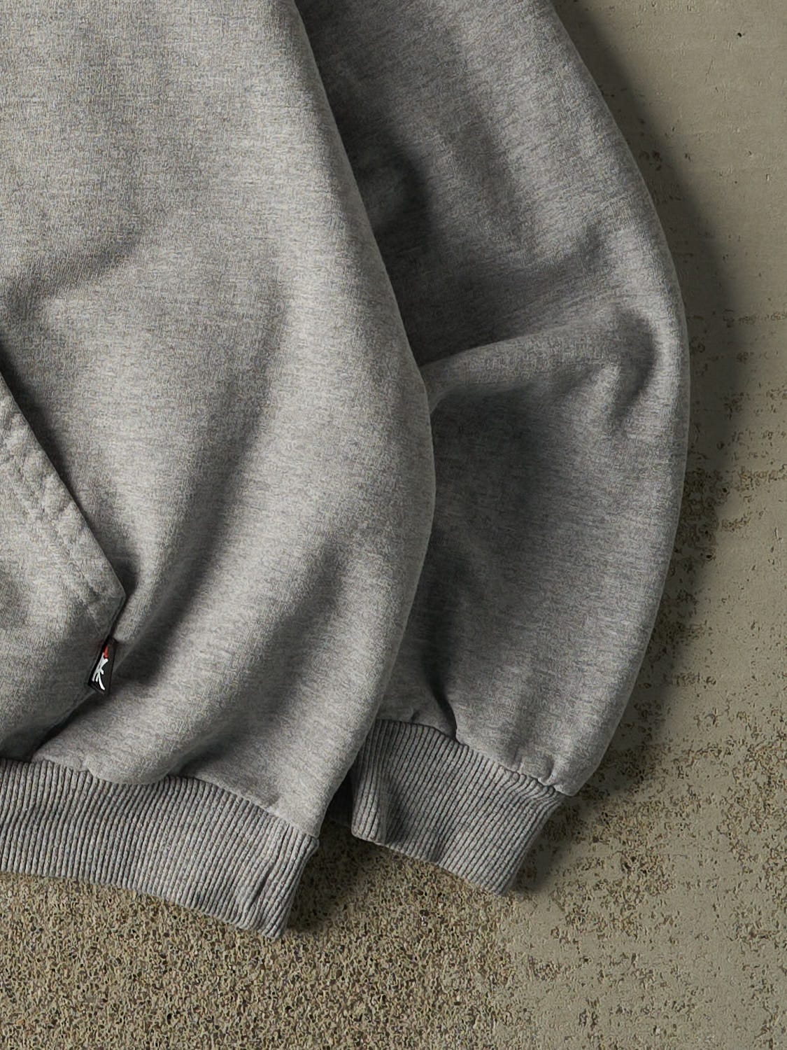 Vintage 90s Grey Blank Hoodie (L/XL)