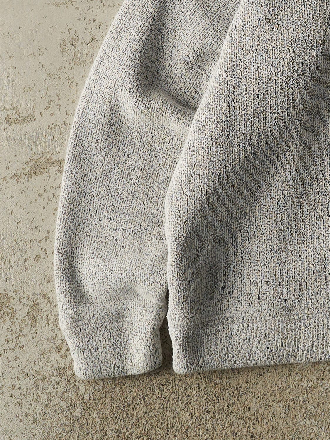Vintage 90s Grey Galena IL Textured Crewneck (S)