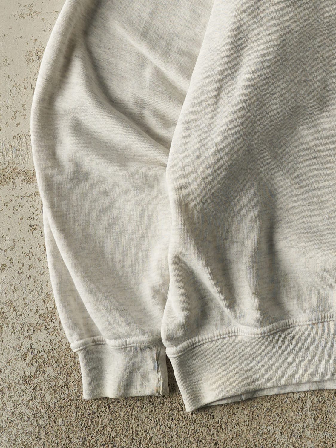 Vintage 90s Heather Grey Converse Embroidered Crewneck (L/XL)