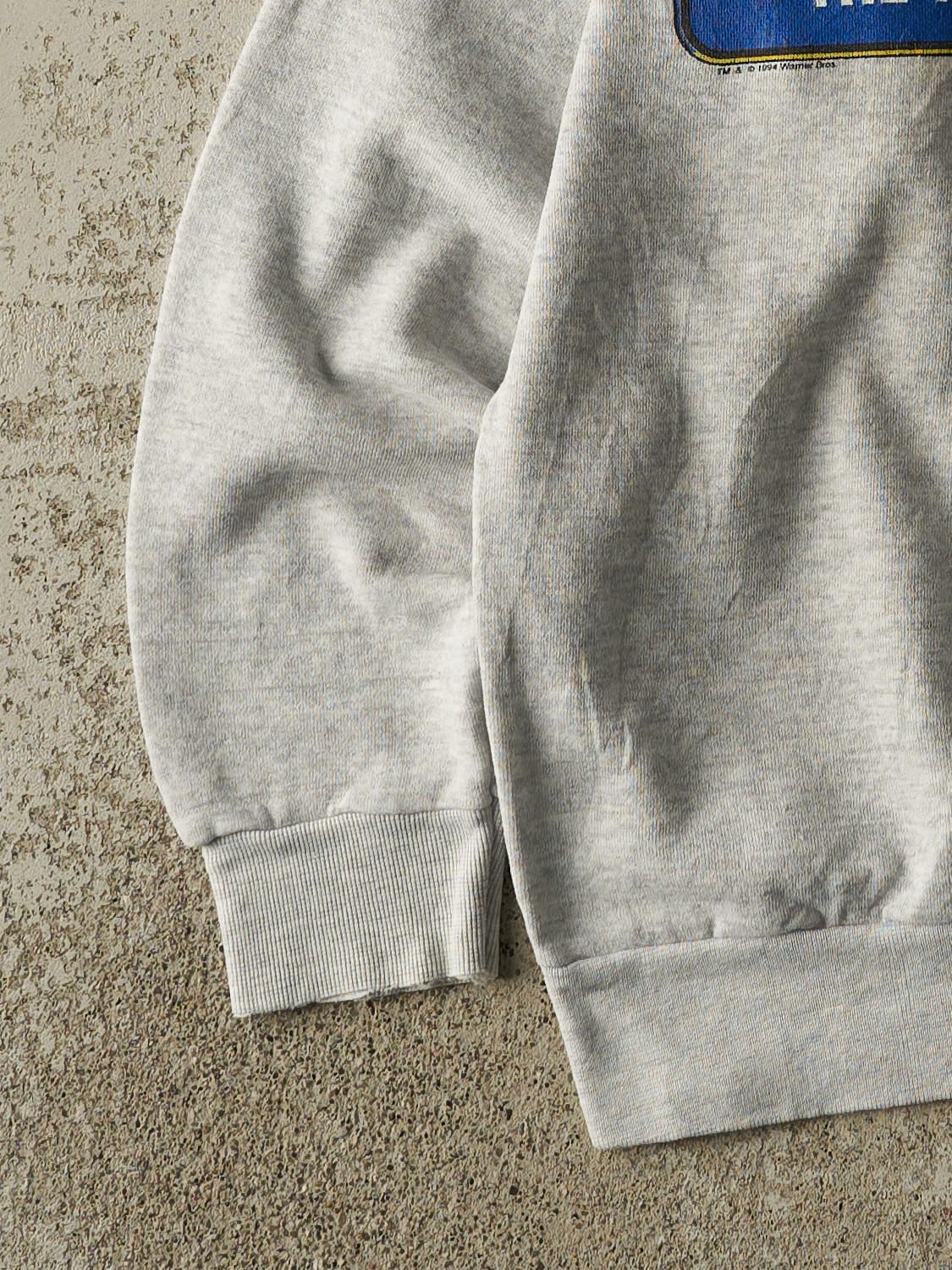 Vintage 94' Heather Grey Looney Tunes Tasmanian Devil Crewneck (S/M)