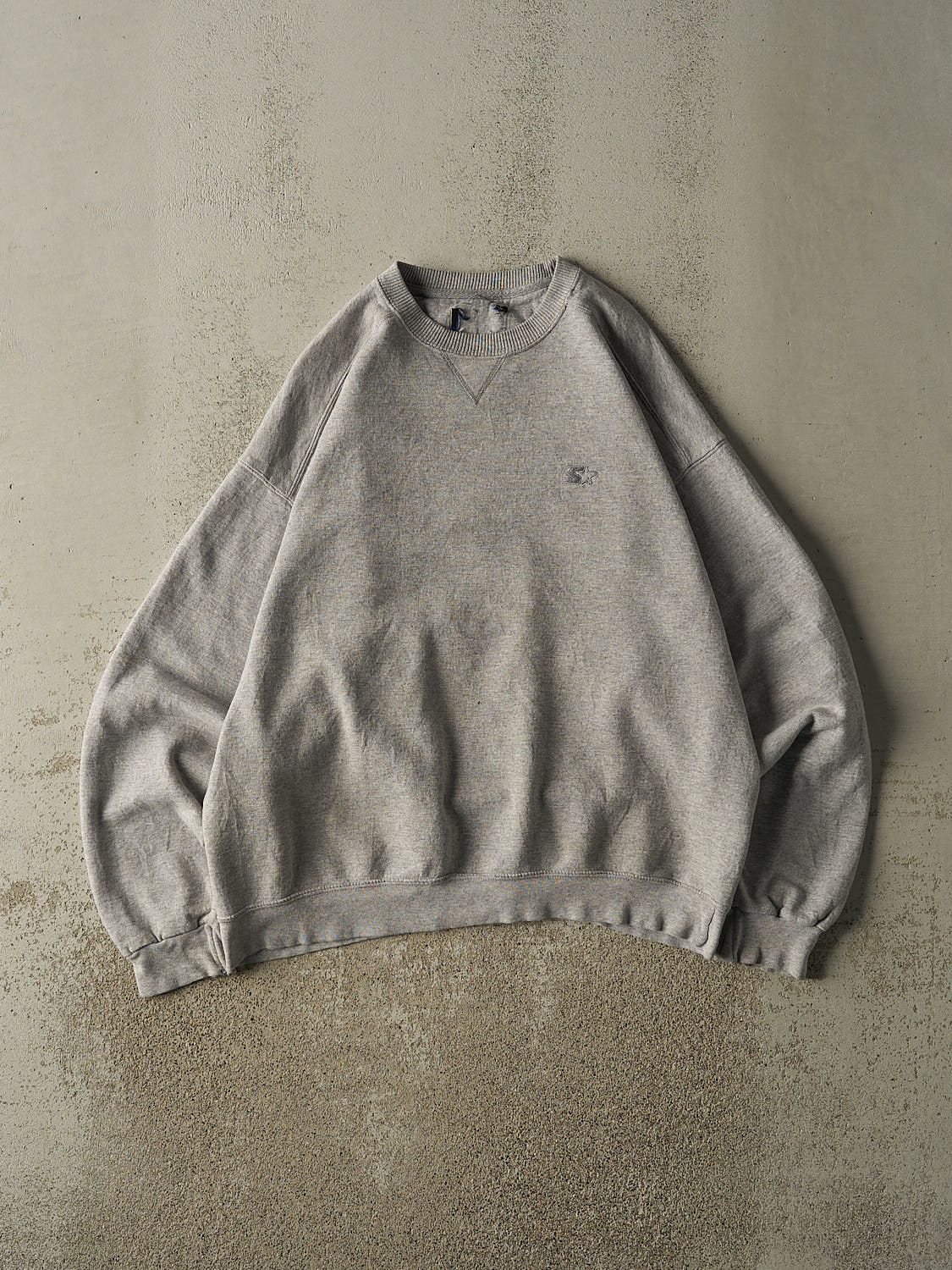Vintage 90s Grey Starter Embroidered Crewneck (L/XL)