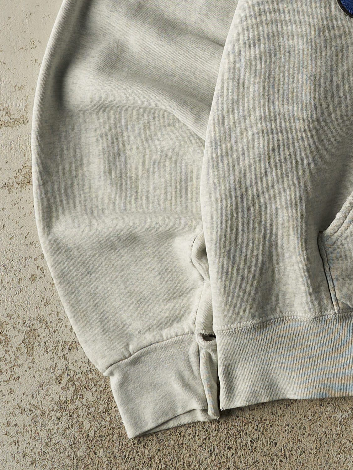 Vintage 90s Grey OJHS Embroidered Hoodie (M/L)