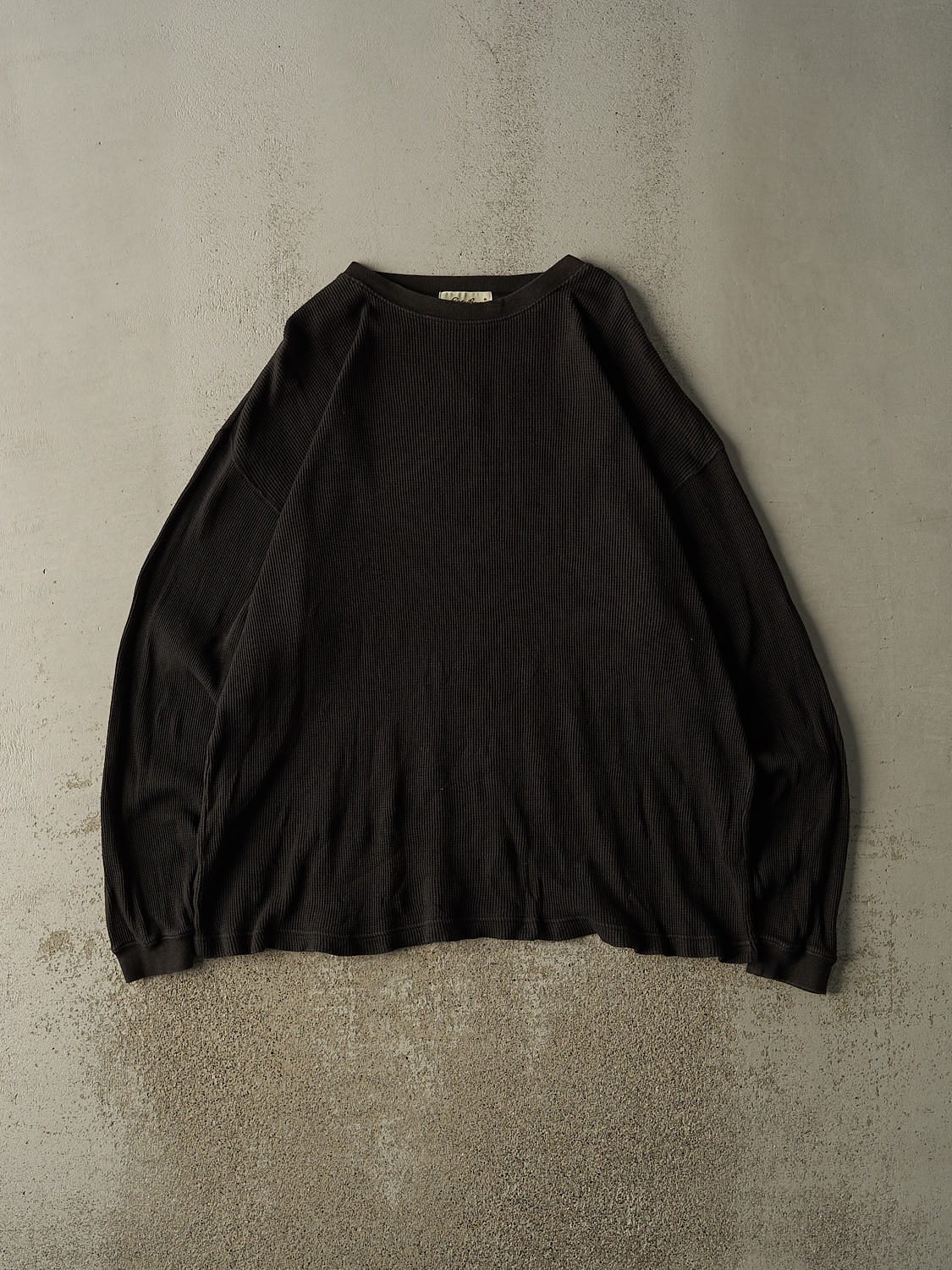 Vintage 90s Black Eddie Bauer Thermal Long Sleeve (XL/XXL)