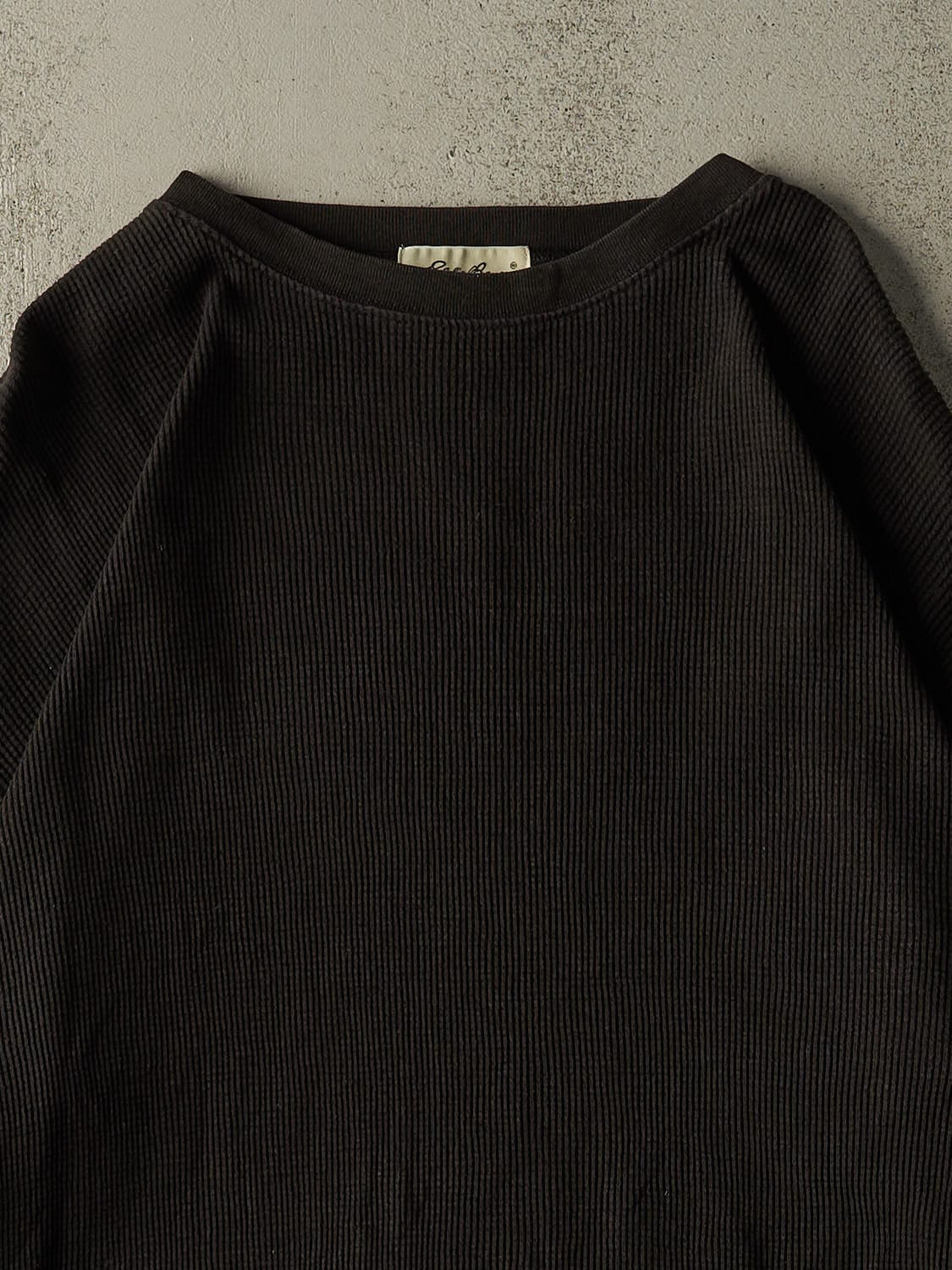 Vintage 90s Black Eddie Bauer Thermal Long Sleeve (XL/XXL)