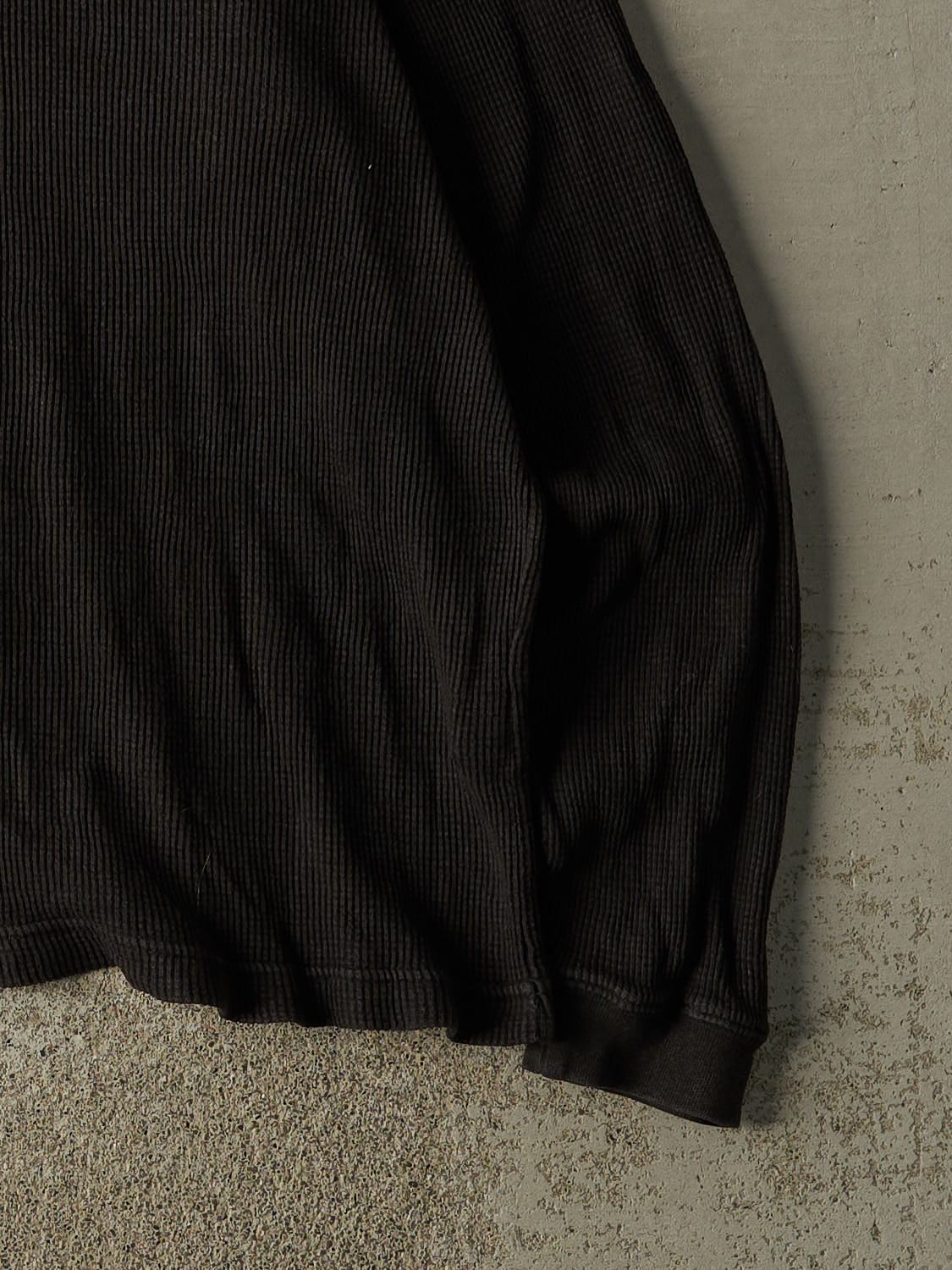 Vintage 90s Black Eddie Bauer Thermal Long Sleeve (XL/XXL)