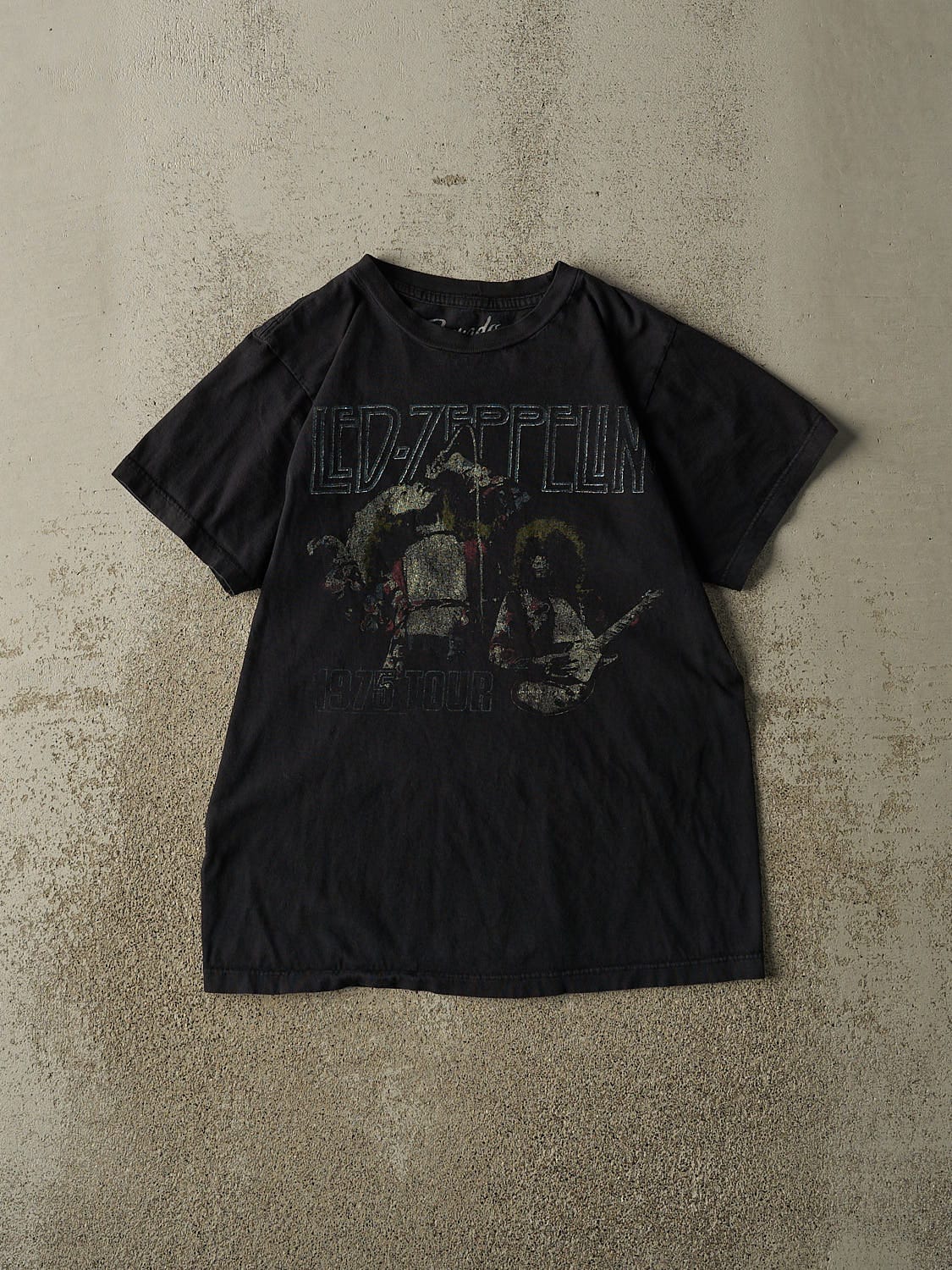 Vintage Y2K Black Led Zeppelin Tee (S/M)
