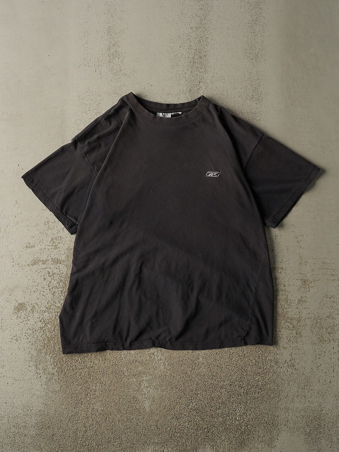 Vintage 90s Faded Black Reebok Tee (XL/XXL)