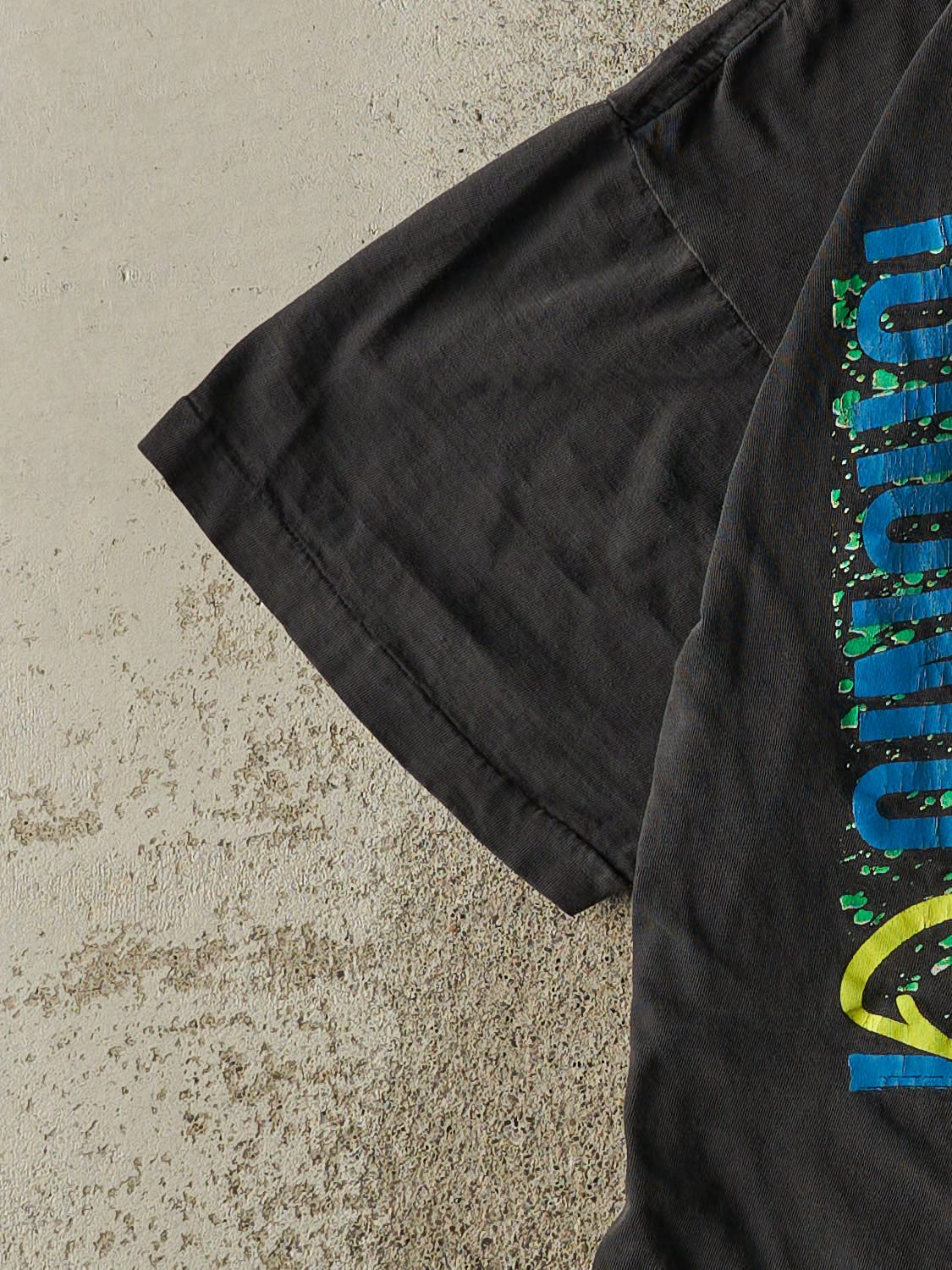 Vintage 90' Faded Black Toronto Blue Jays Tee (L)