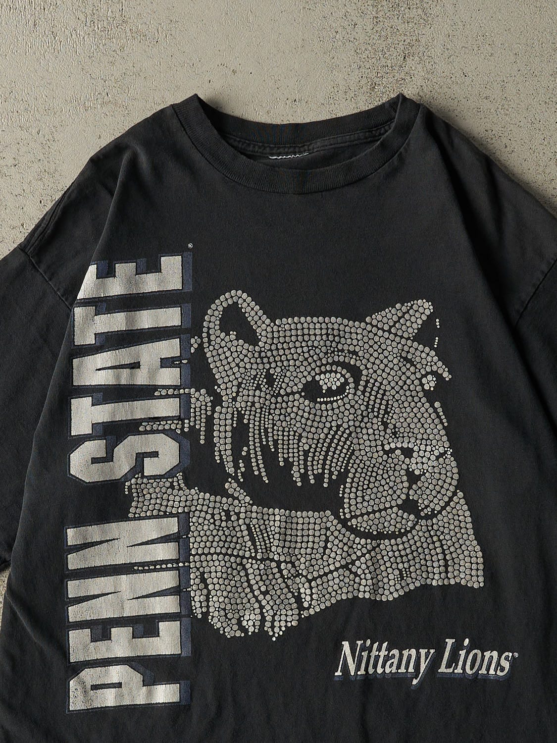Vintage 90s Black Penn State Nittany Lions Tee (L/XL)