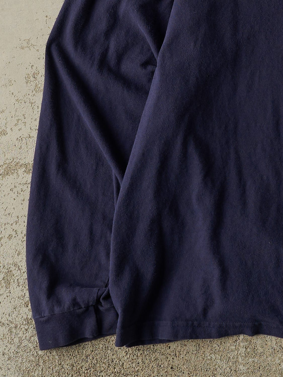 Vintage Y2K Navy Blue Dallas Cowboys Long Sleeve (XL/XXL)