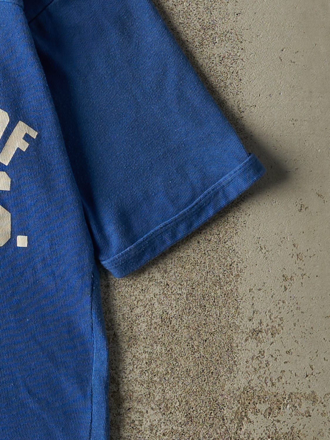 Vintage 70s Blue HPJ High School Tee (XXS)