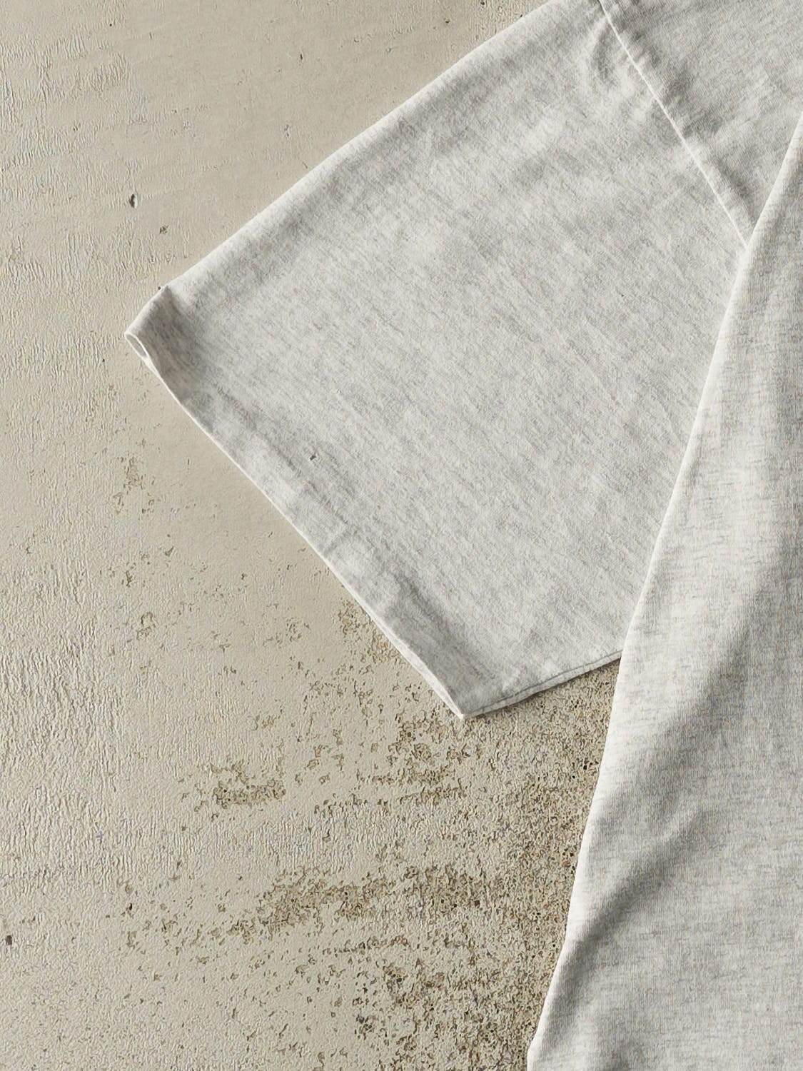 Vintage 90s Heather Grey Gaiter Football Single Stitch Tee (L/XL)