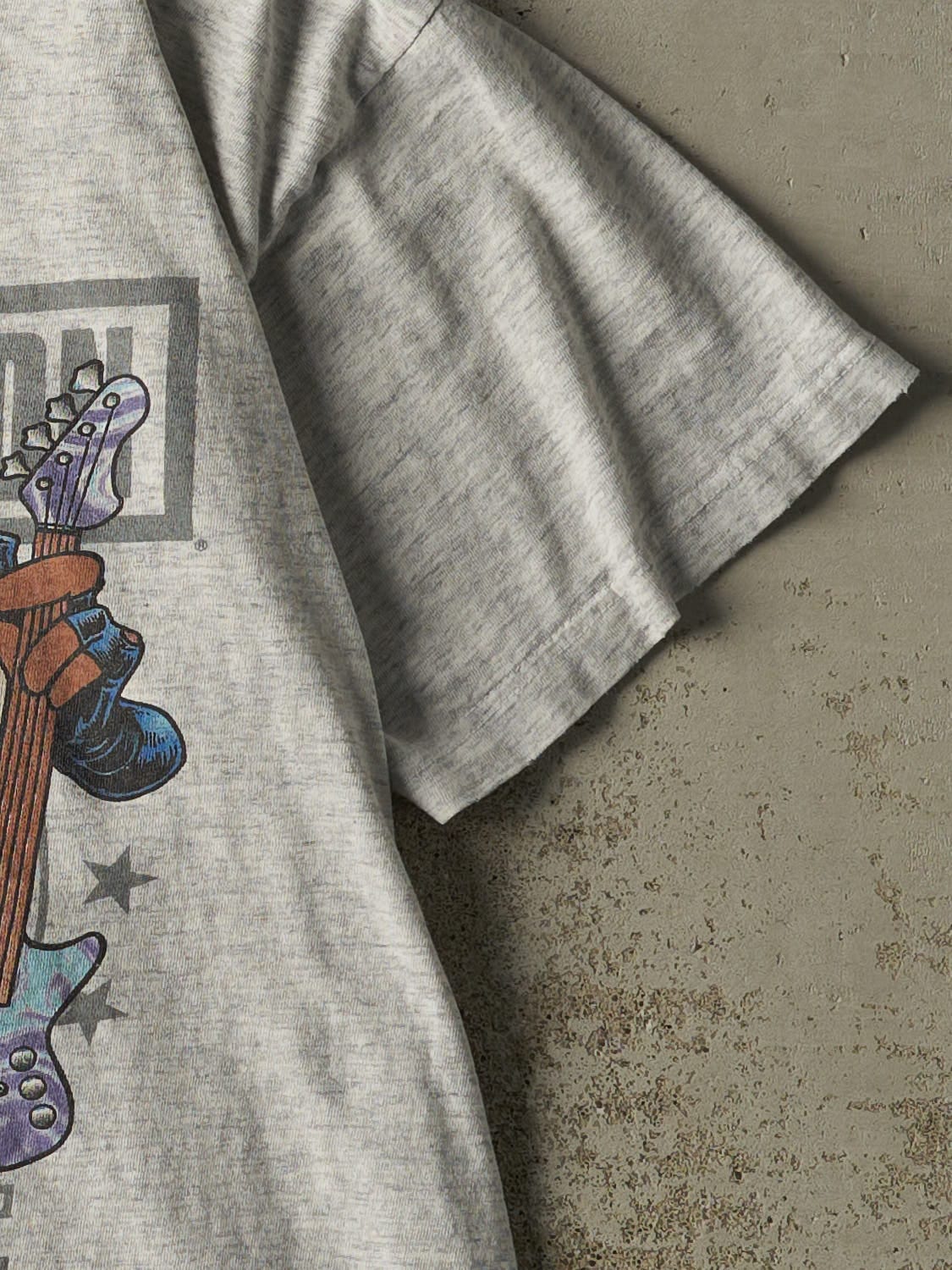 Vintage 95' Heather Grey Harley Davidson Looney Tunes Tee (L/XL)