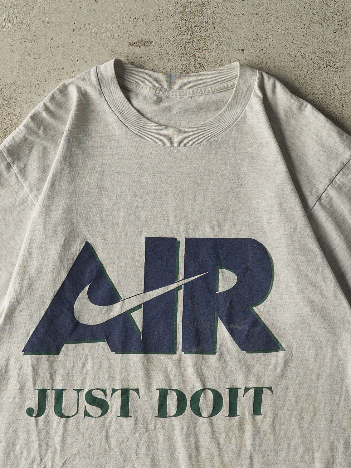 Vintage 90s Heather Grey Nike Air Tee (L)
