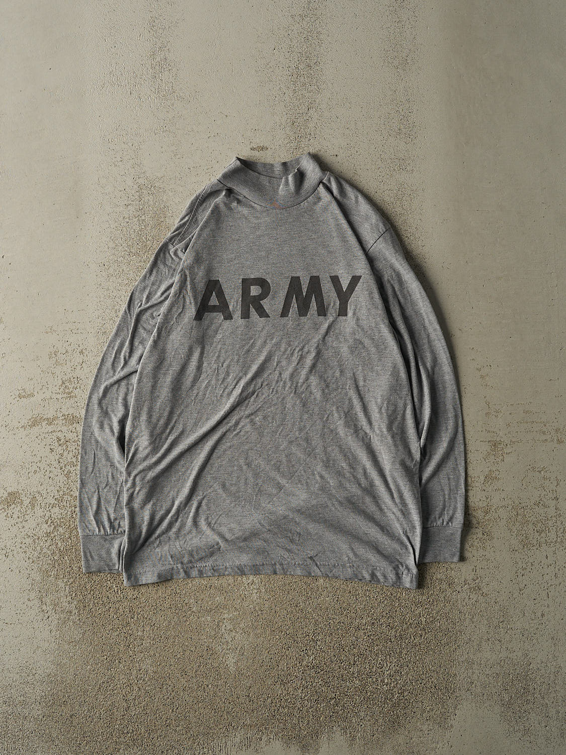 Vintage 90s Grey US Army Long Sleeve (M/L)