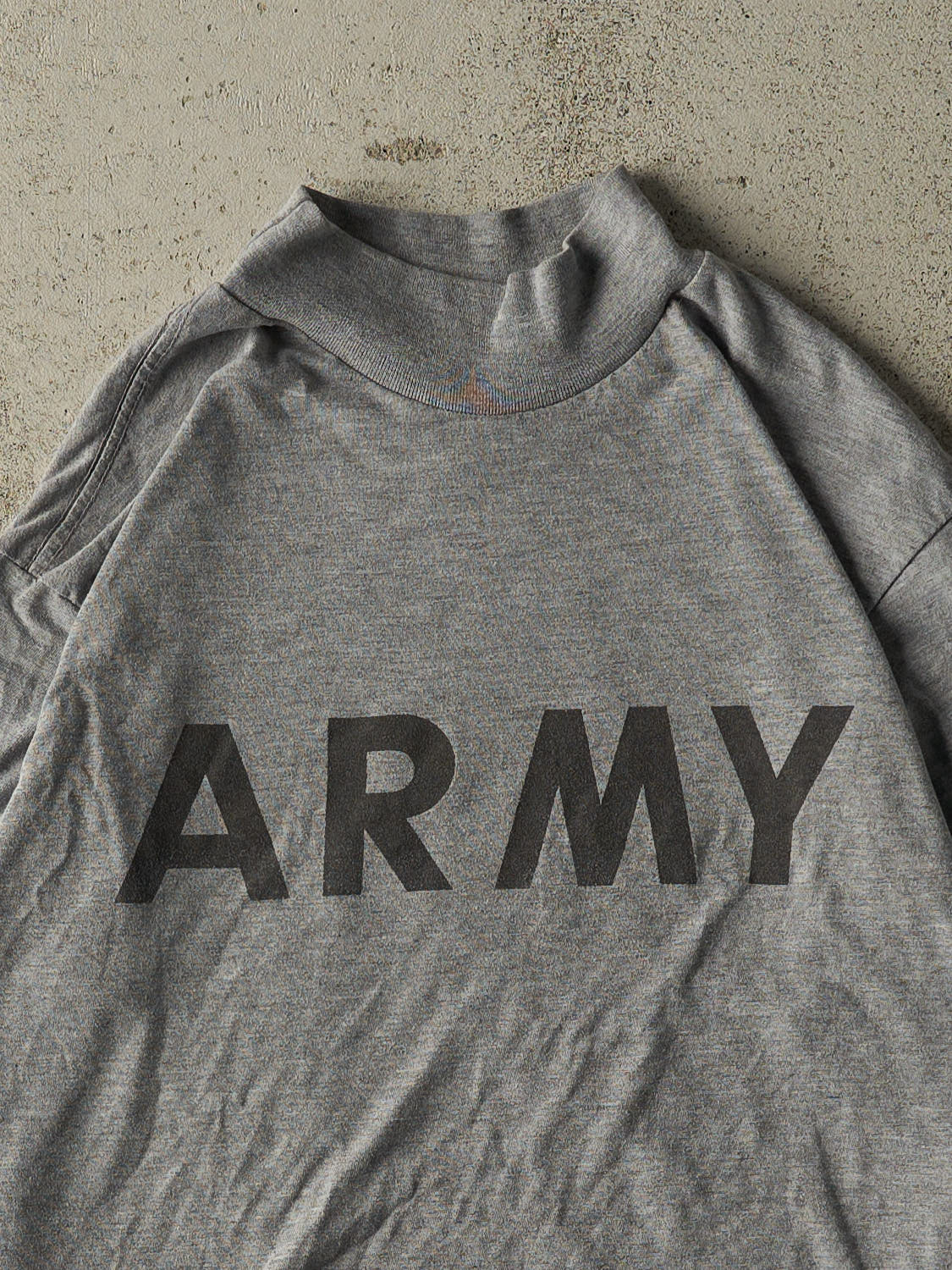 Vintage 90s Grey US Army Long Sleeve (M/L)