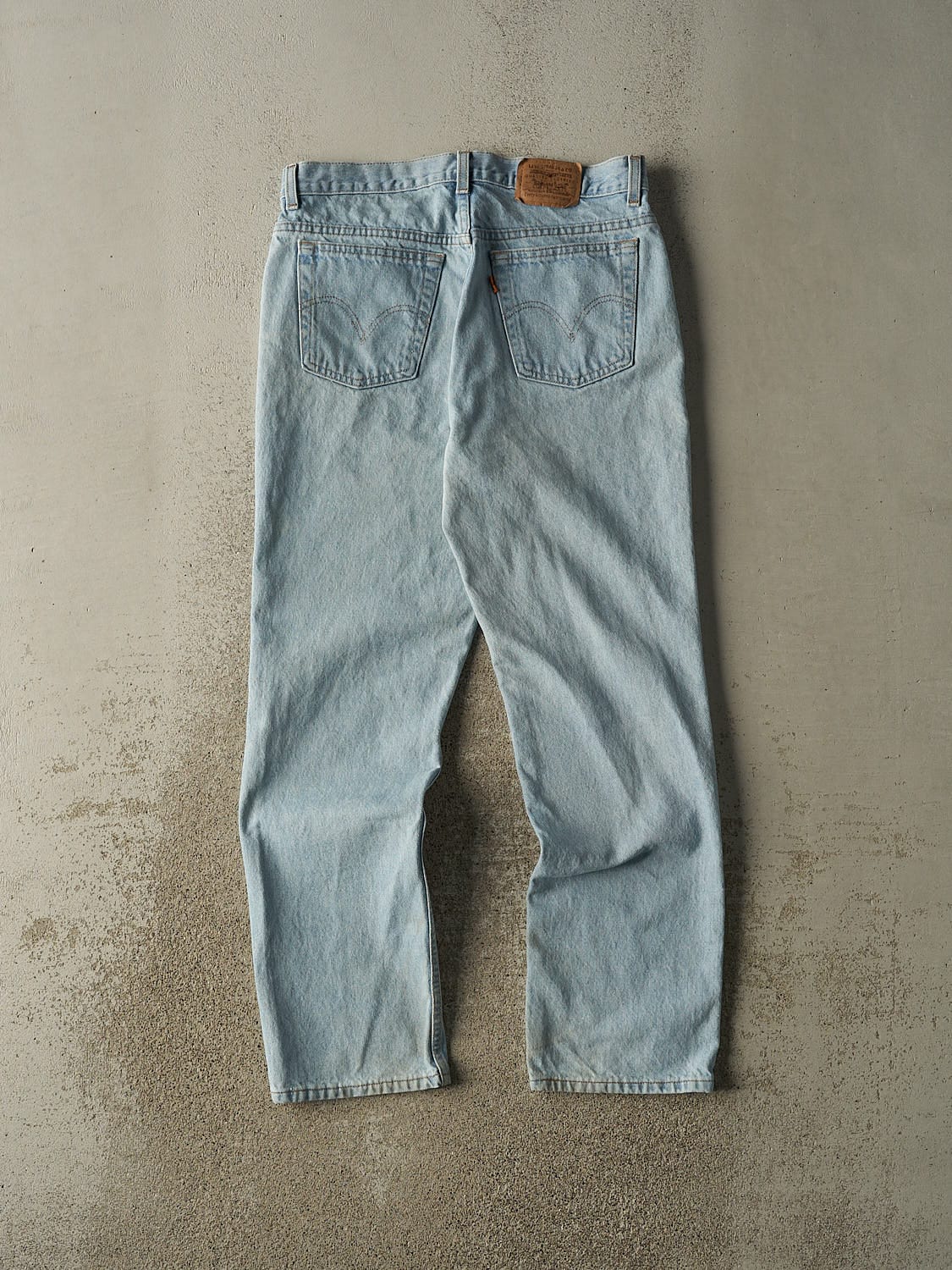 Vintage 80s Light Wash Levi's Orange Tab Jeans (33x30)