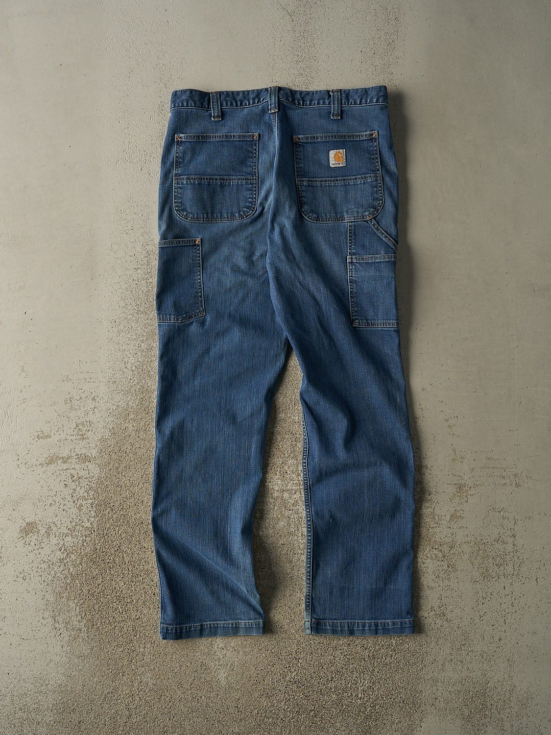 Vintage Y2K Dark Wash Carhartt Work Jeans (34x32)