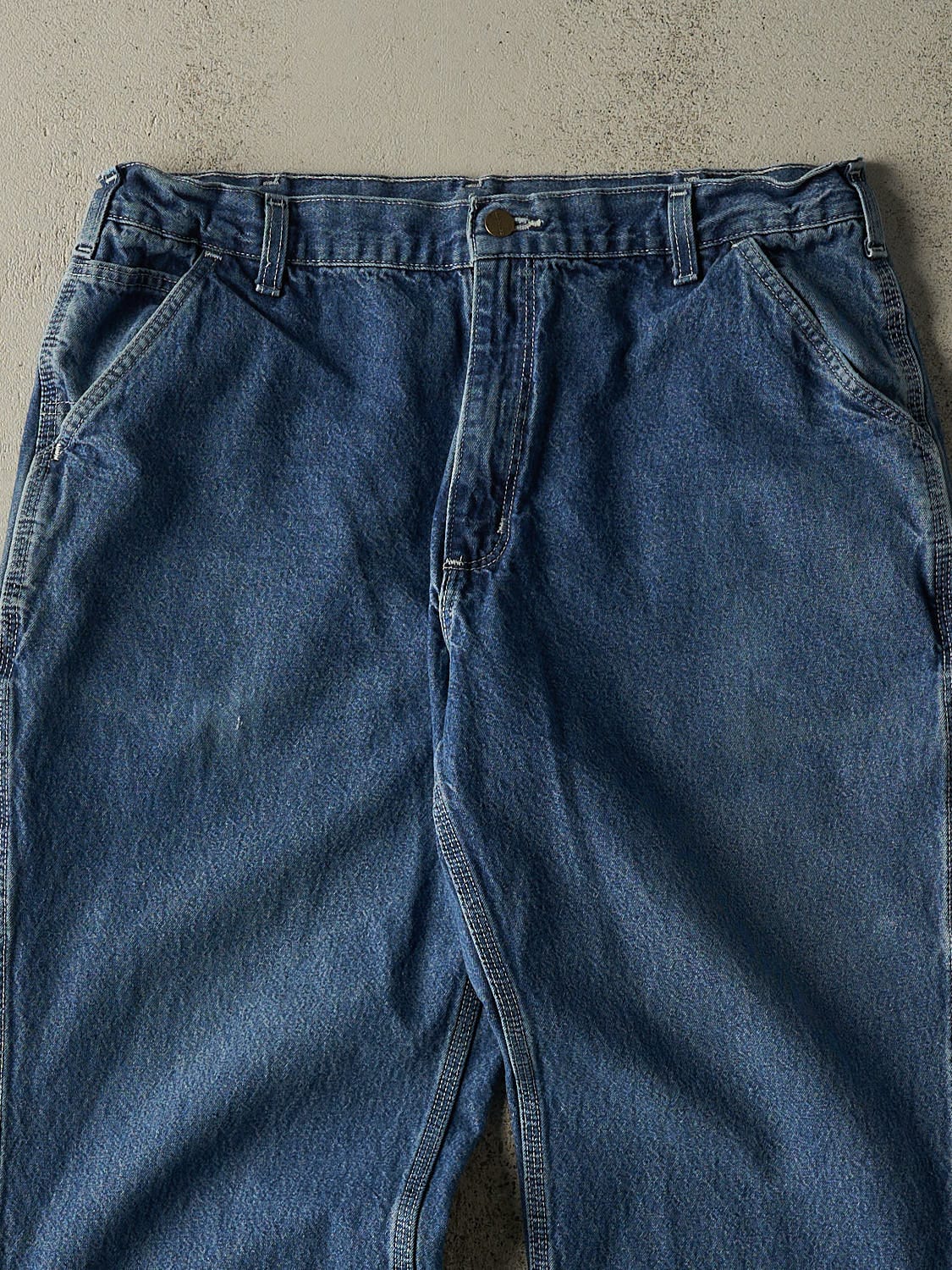Vintage 90s Dark Wash Carhartt Carpenter Jeans (36x28.5)